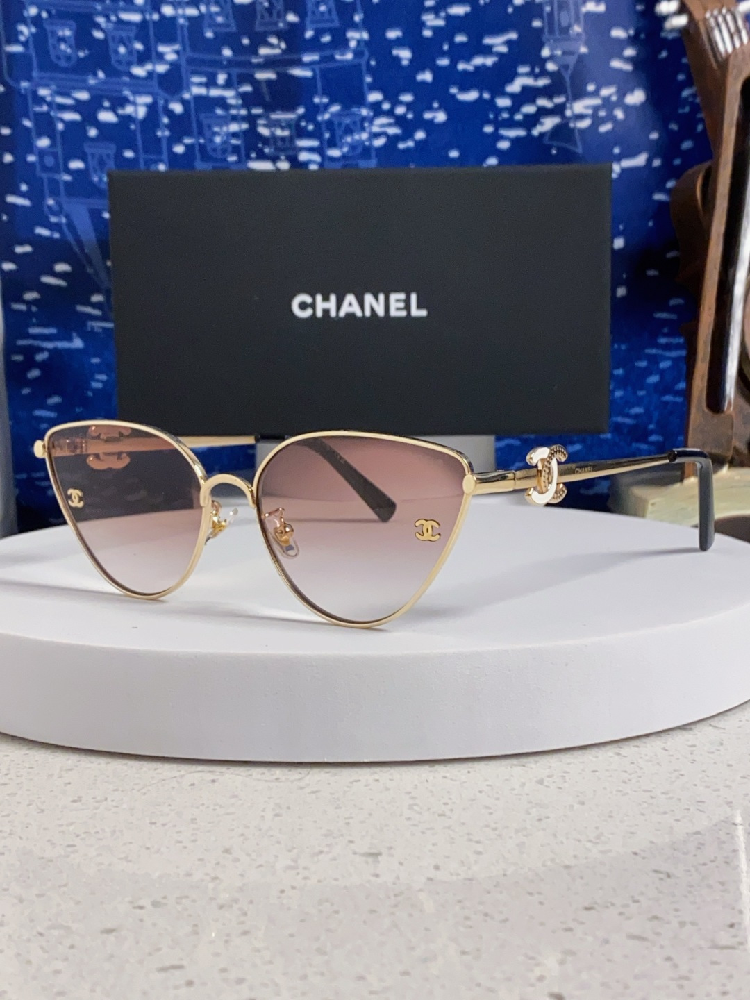 CHANEL シャネル サングラス フレーム太め レディース ブラック ピンク ブラウン ブラック 他全5色展開