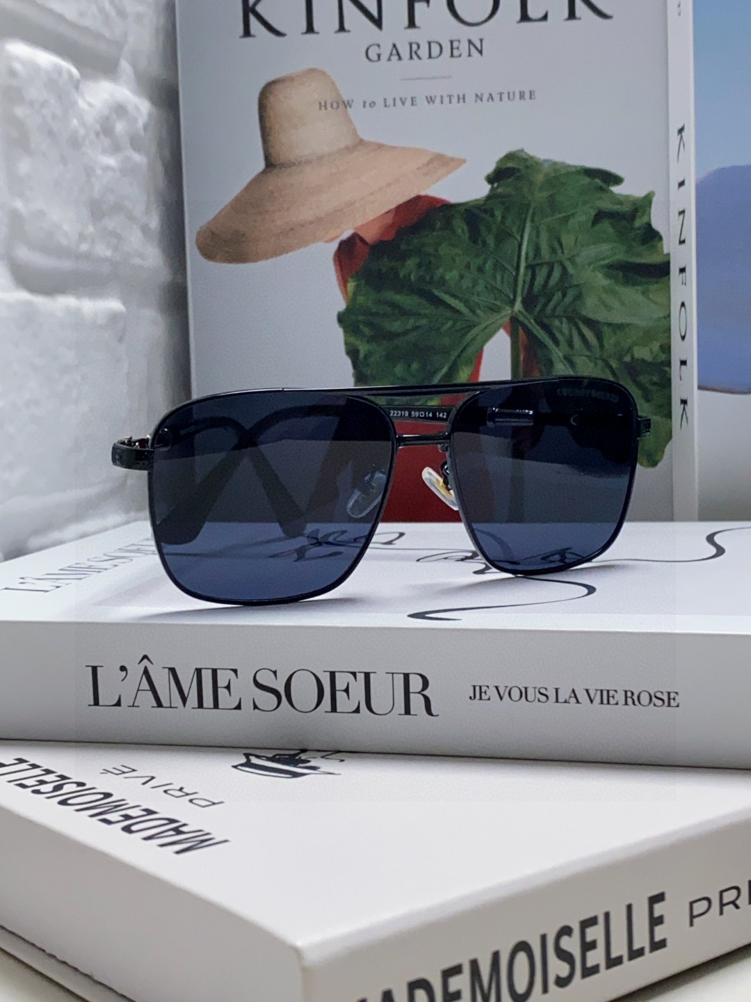 CHROME HEARTS クロムハーツ サングラス メンズ レディース ポリカーボネート フレーム ダブルブリッジ UVカット 黒 茶色 ブルー 多色展開 - 画像 3