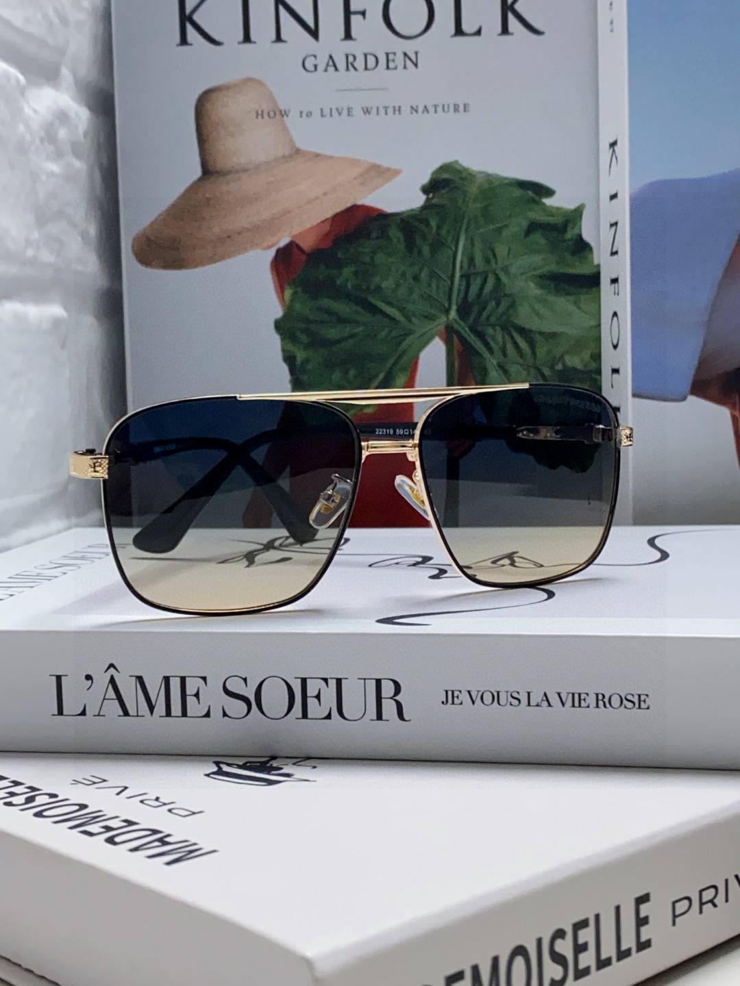 CHROME HEARTS クロムハーツ メンズ サングラス メンズ レディース 二重梁 モダン フェイク ブランド 防紫外線 多色展開 - 画像 3