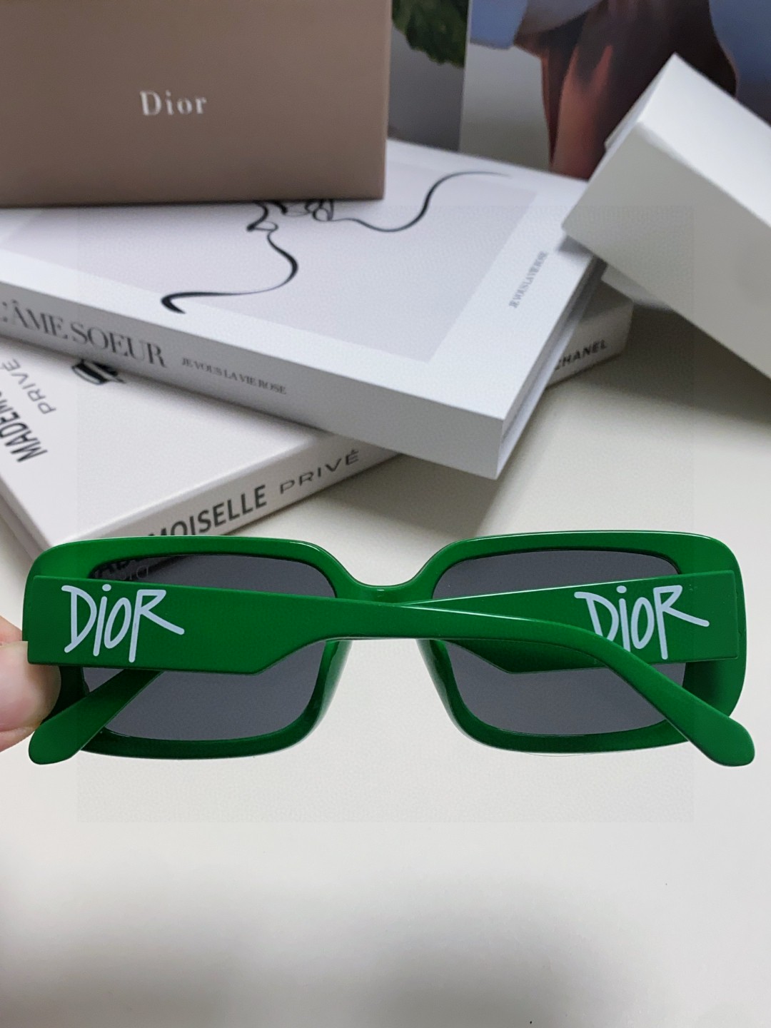 DIOR ディオール レディース サングラス フレーム フラットサングラス 防紫外線 ブランド風 31239 全5色展開 - 画像 6