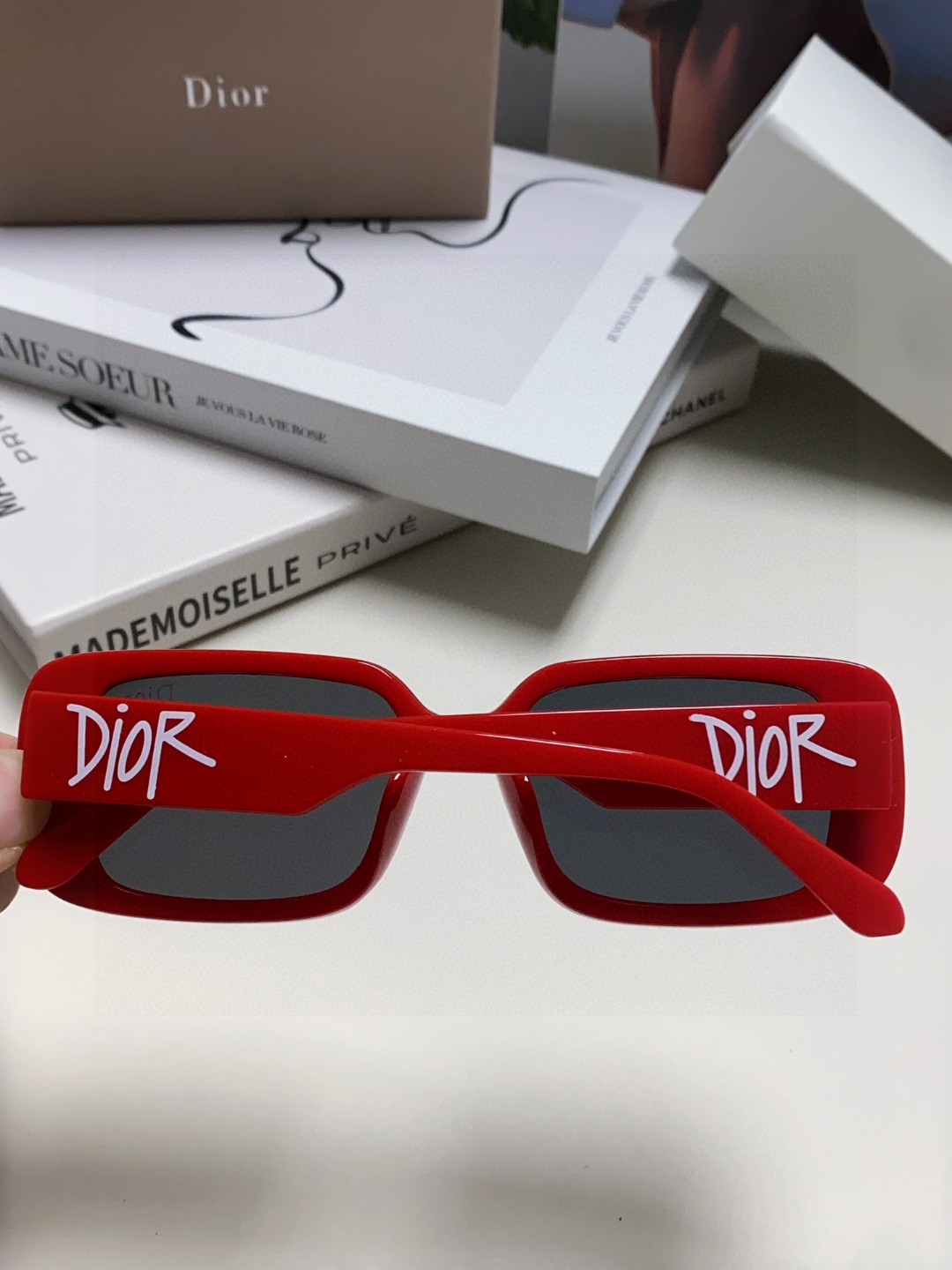 Dior ディオール サングラス デザインサングラス フレームにロゴ サングラス 防曇 レディース 全5色展開 - 画像 6