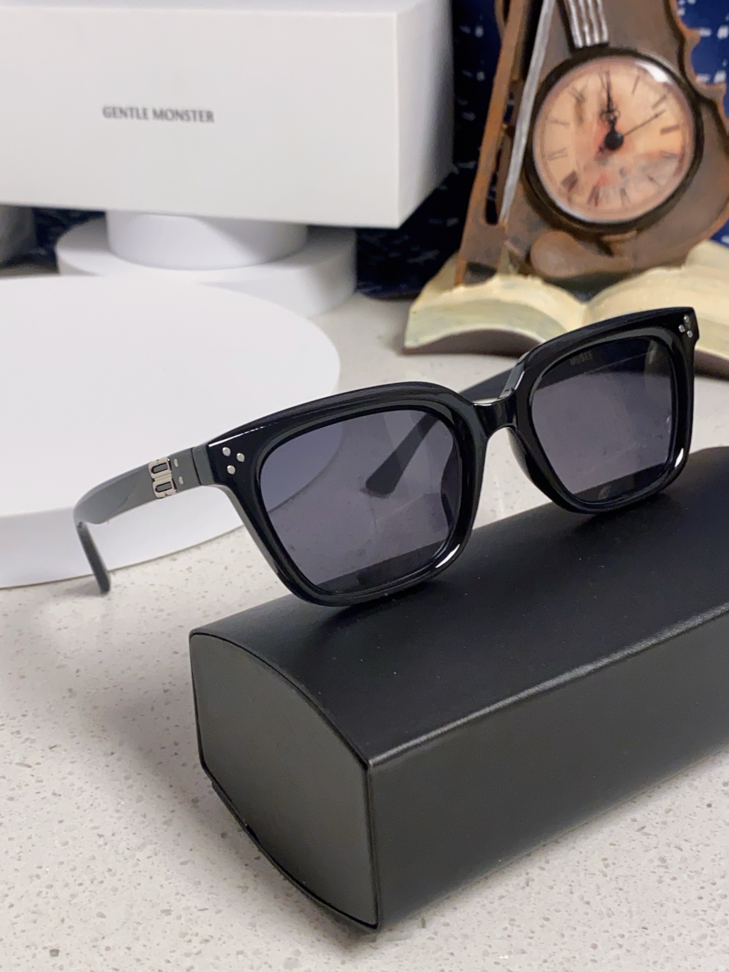 GENTLE MONSTER ジェントルモンスター サングラス Gm(Musee) 2025年新作 ファッション メンズ レディース 亮黒灰片 多色展開 - 画像 6