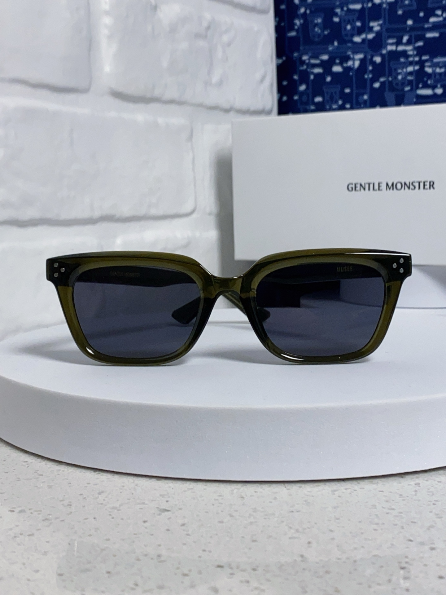 GENTLE MONSTER ジェントルモンスター サングラス Musee_31224 フレームモデル 2025年新作 高級感 男女兼用 オーバル型 多色展開 - 画像 9