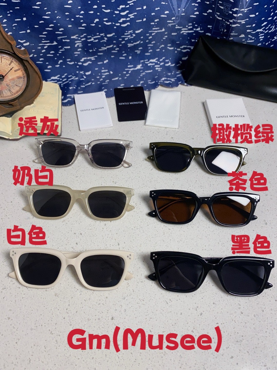 GENTLE MONSTER ジェントルモンスター サングラス Musee_31225 メンズ ショップスタイル ミルクホワイト 多色展開 - 画像 5