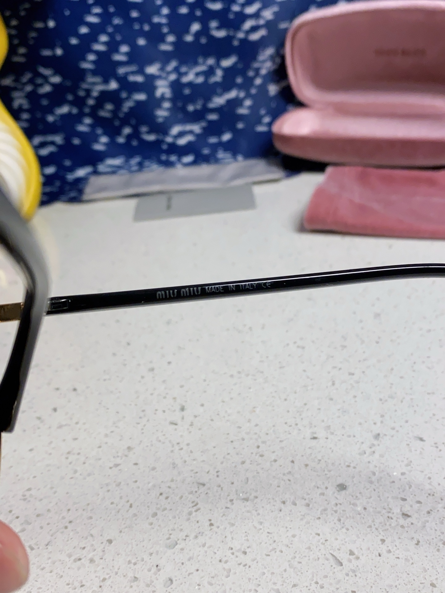 MIU MIU ミウミウ メガネ 高級感 カジュアル レディース ブラック ピンク 黒 4色展開 - 画像 9