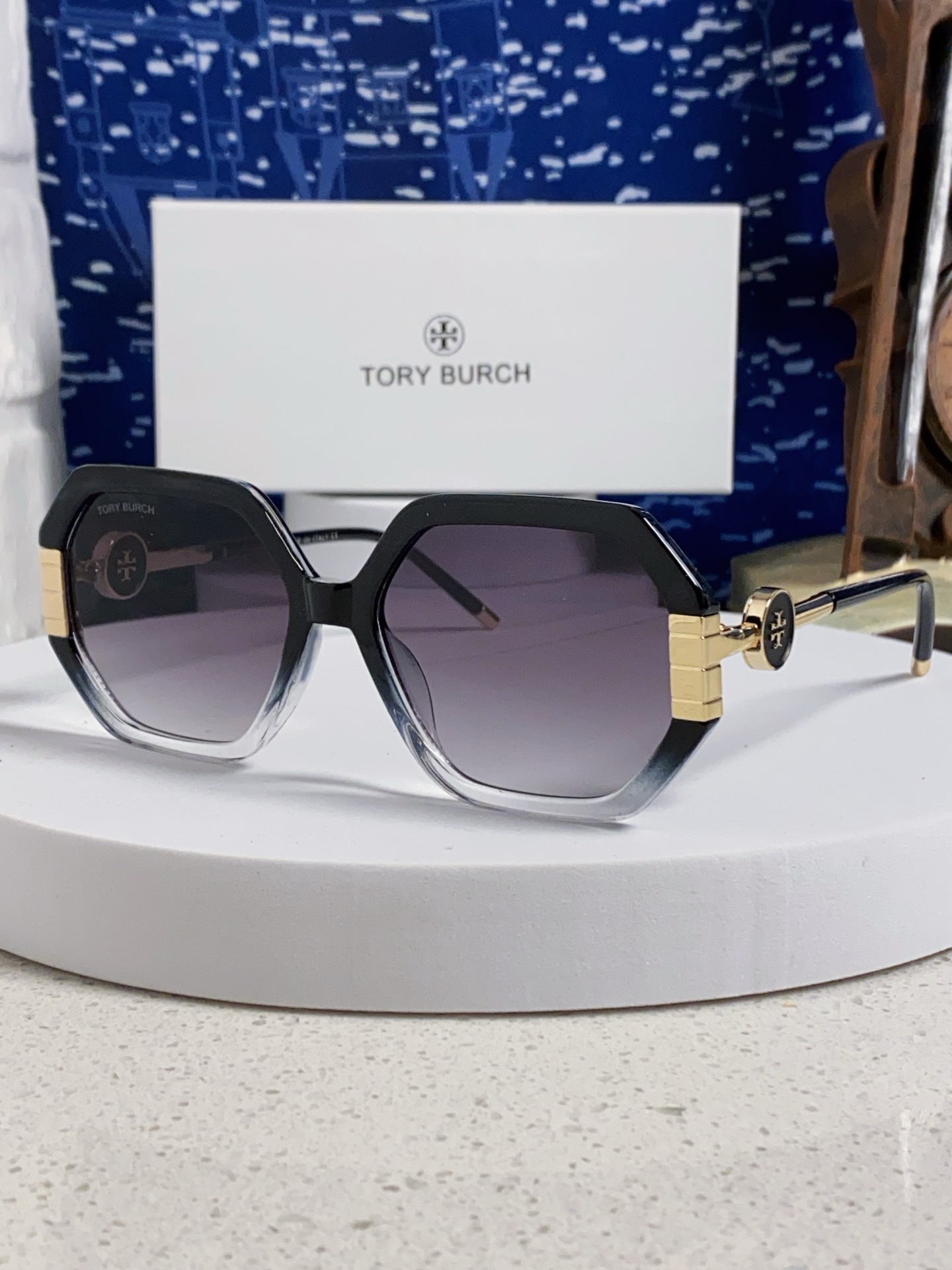 TORY BURCH トリー バーチ サングラス フレーム シェイプ 多色展開 ファッション レディース 多機能 UVカット