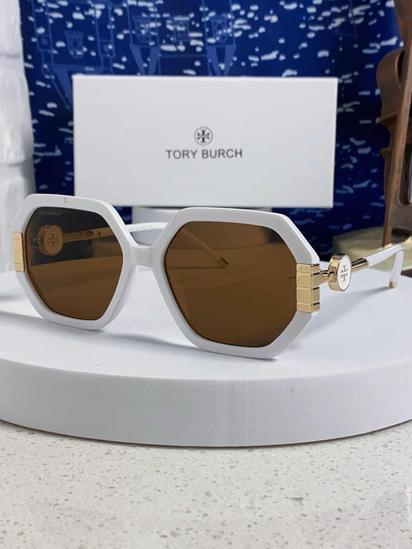 TORY BURCH トリー バーチ サングラス メンズ レディース フラットシェイプ デザイン UVカット 通勤 多色展開