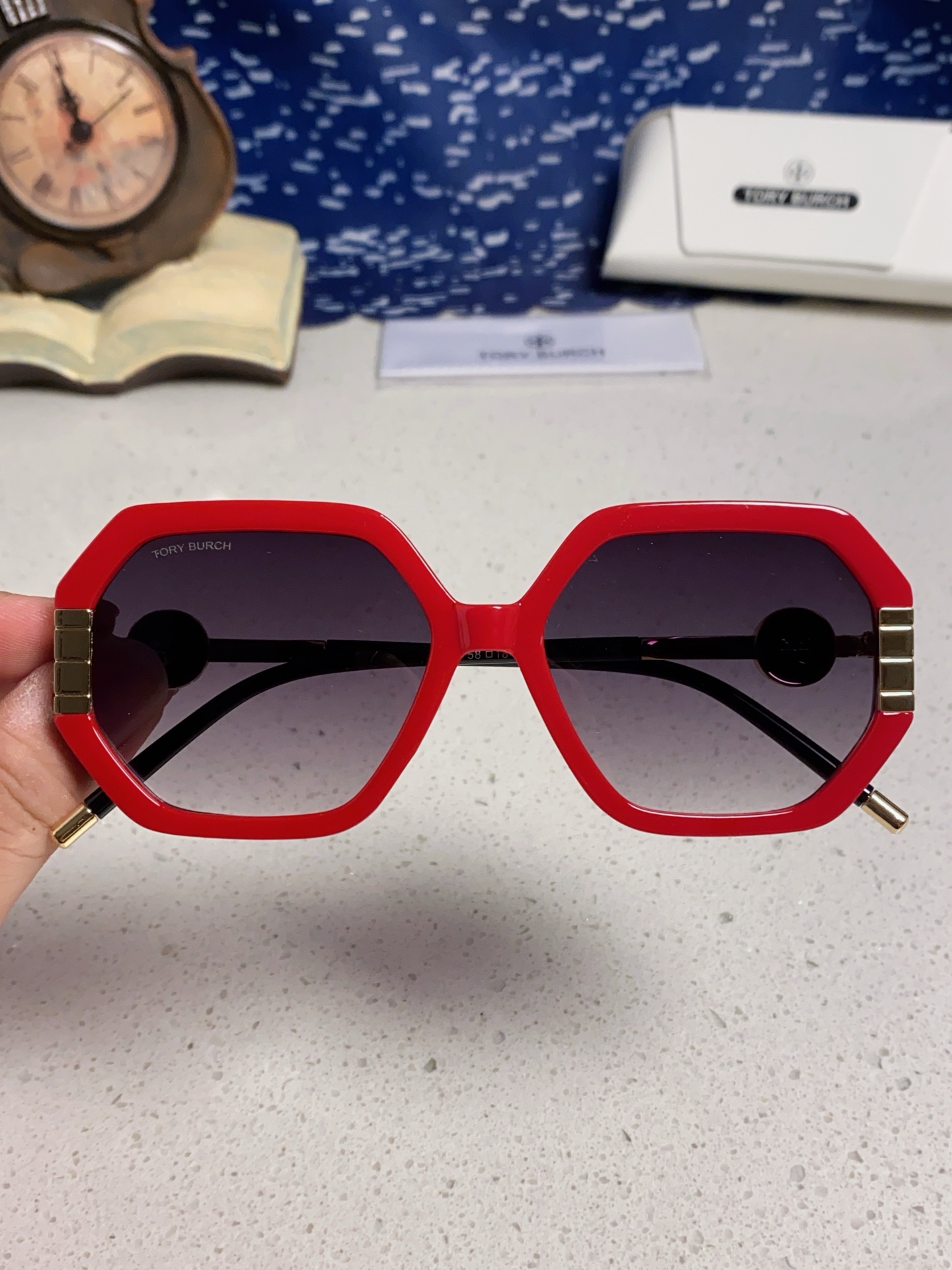 TORY BURCH トーリーバーチ サングラス フラットサングラス 防曇 多色展開 レディース 31390 - 画像 7