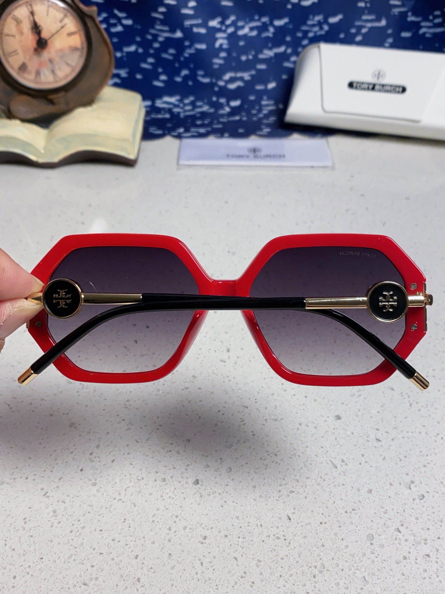 TORY BURCH トーリーバーチ サングラス フラットサングラス 防曇 多色展開 レディース 31390 - 画像 8