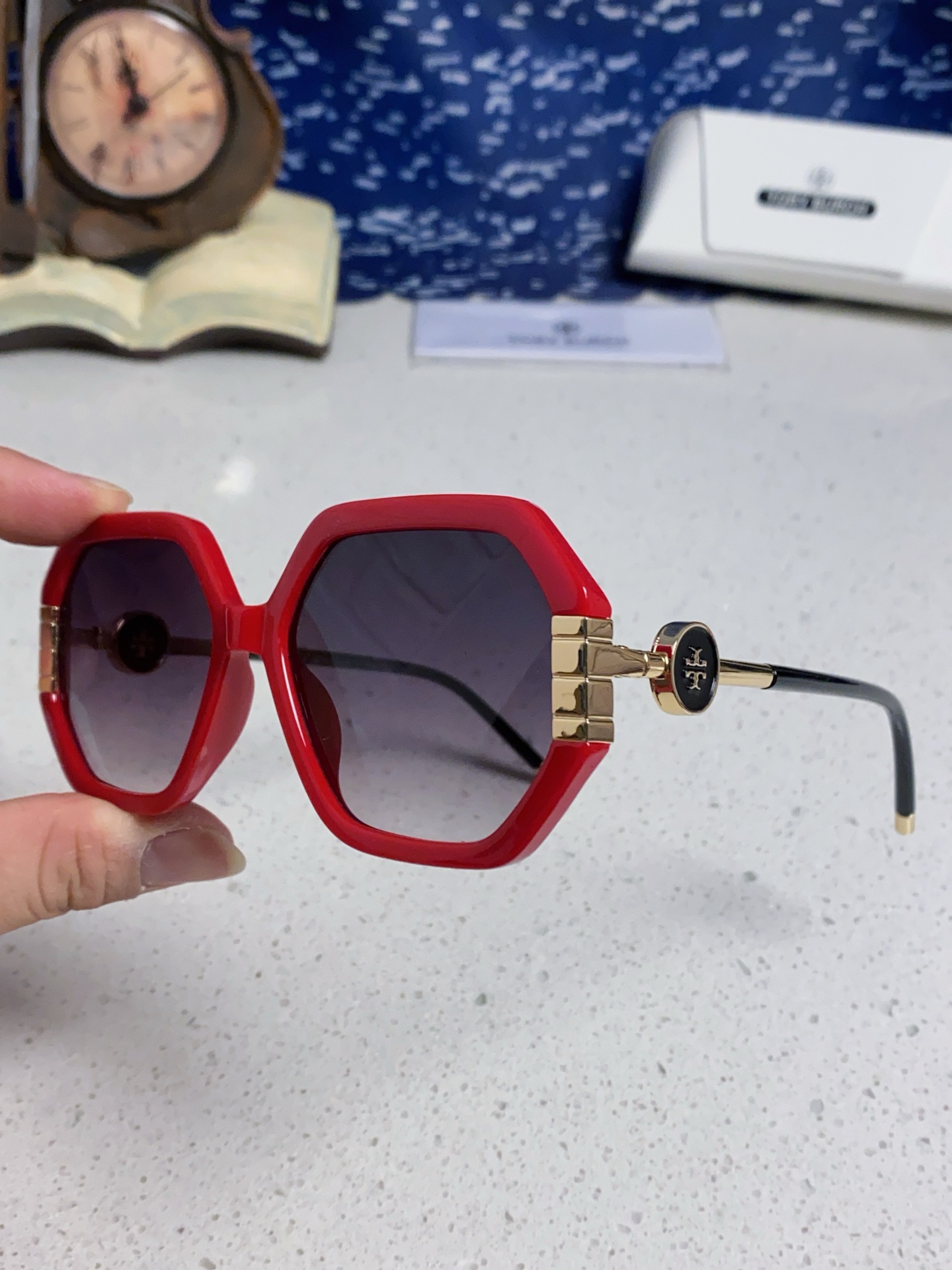 TORY BURCH トーリーバーチ サングラス フラットサングラス 防曇 多色展開 レディース 31390 - 画像 9