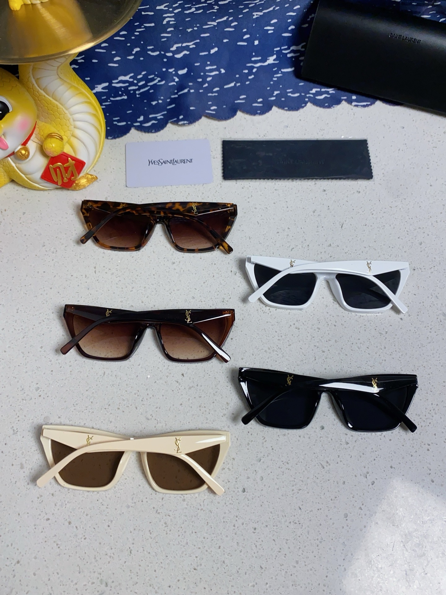 SAINT LAURENT サンローラン サングラス メンズ レディース フレーム メガネ 全5色展開 - 画像 3