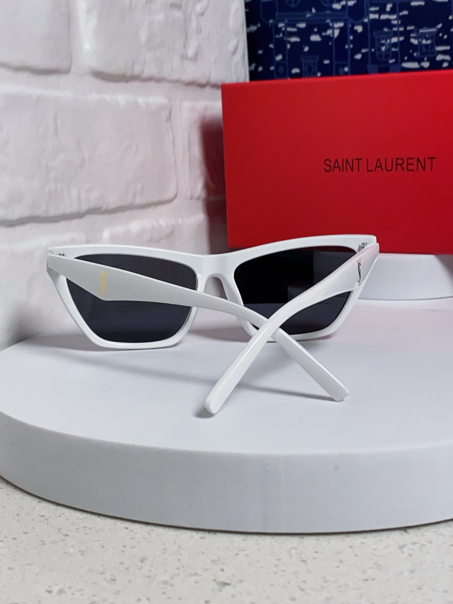 SAINT LAURENT サンローラン サングラス フレーム型 2025年新作 フラットサングラス 偏光 レディース メンズ 31299 多色展開 - 画像 6