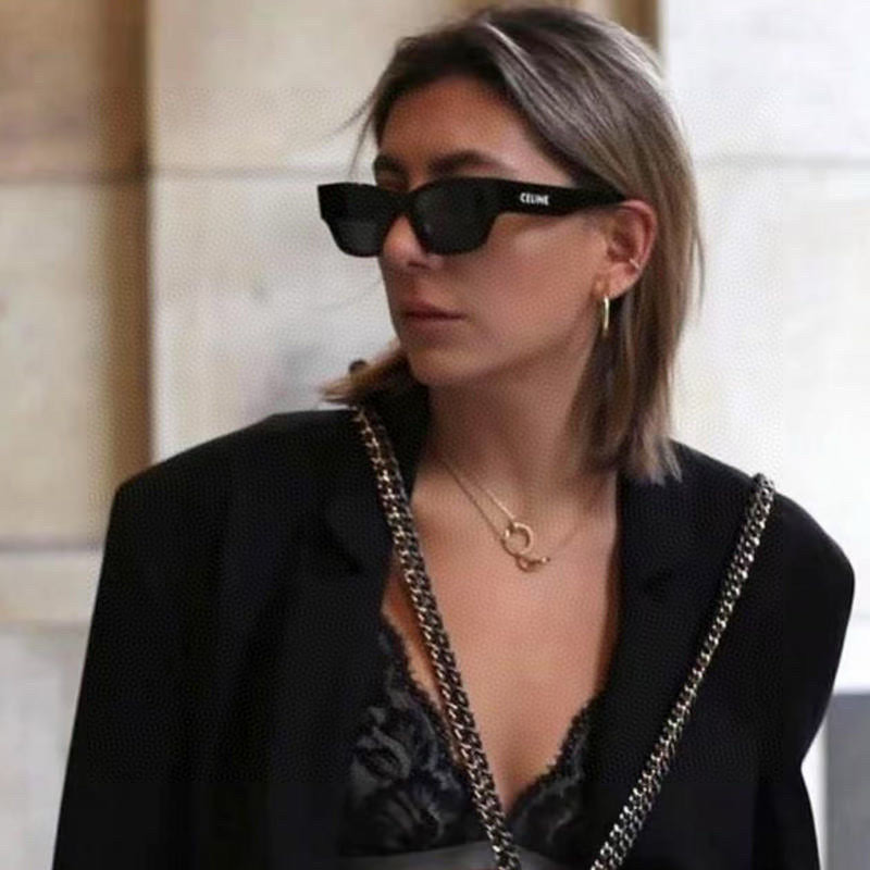 CELINE セリーヌ サングラス CL40197U 4色展開 レディース ブラック ホワイト ブラウン ティアドロップ 高級感 ファッション 通勤