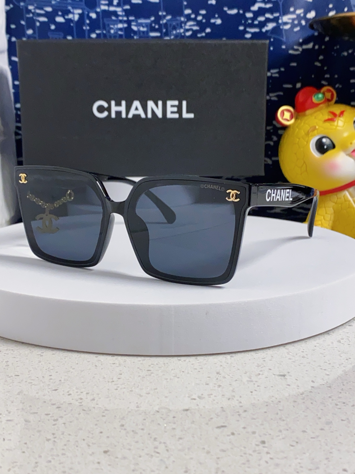 CHANEL シャネル サングラス フレーム レディース ブラック 2025年新作 ファッション ブランド 多色展開