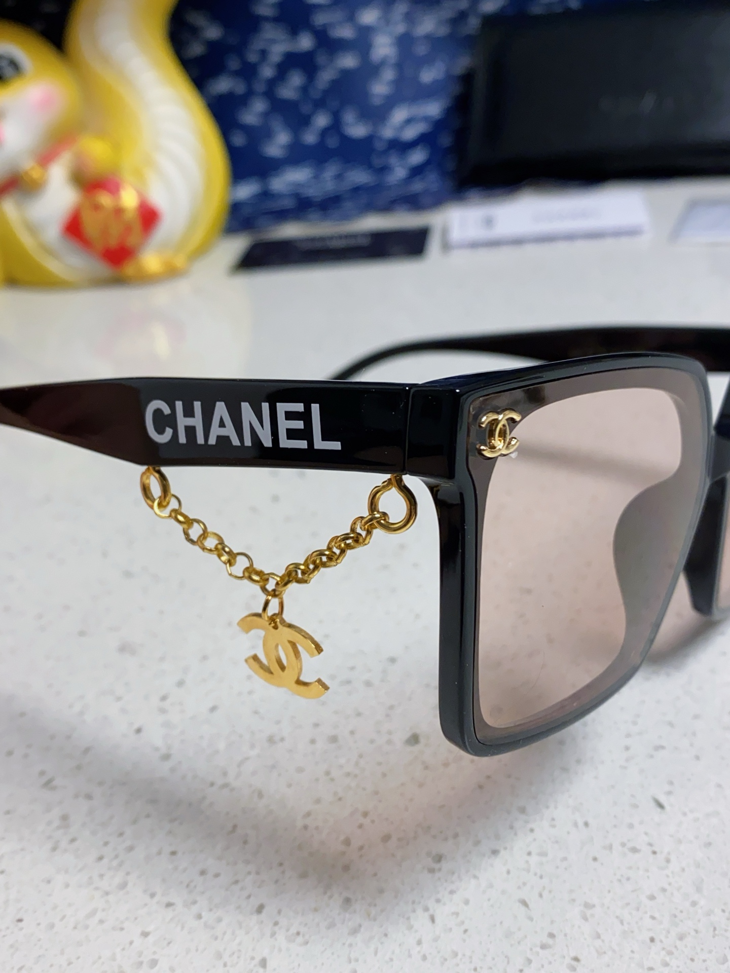 CHANEL シャネル フレームサングラス レディース 偏光 2025年新作 大きめ ファッション 多色展開 - 画像 3