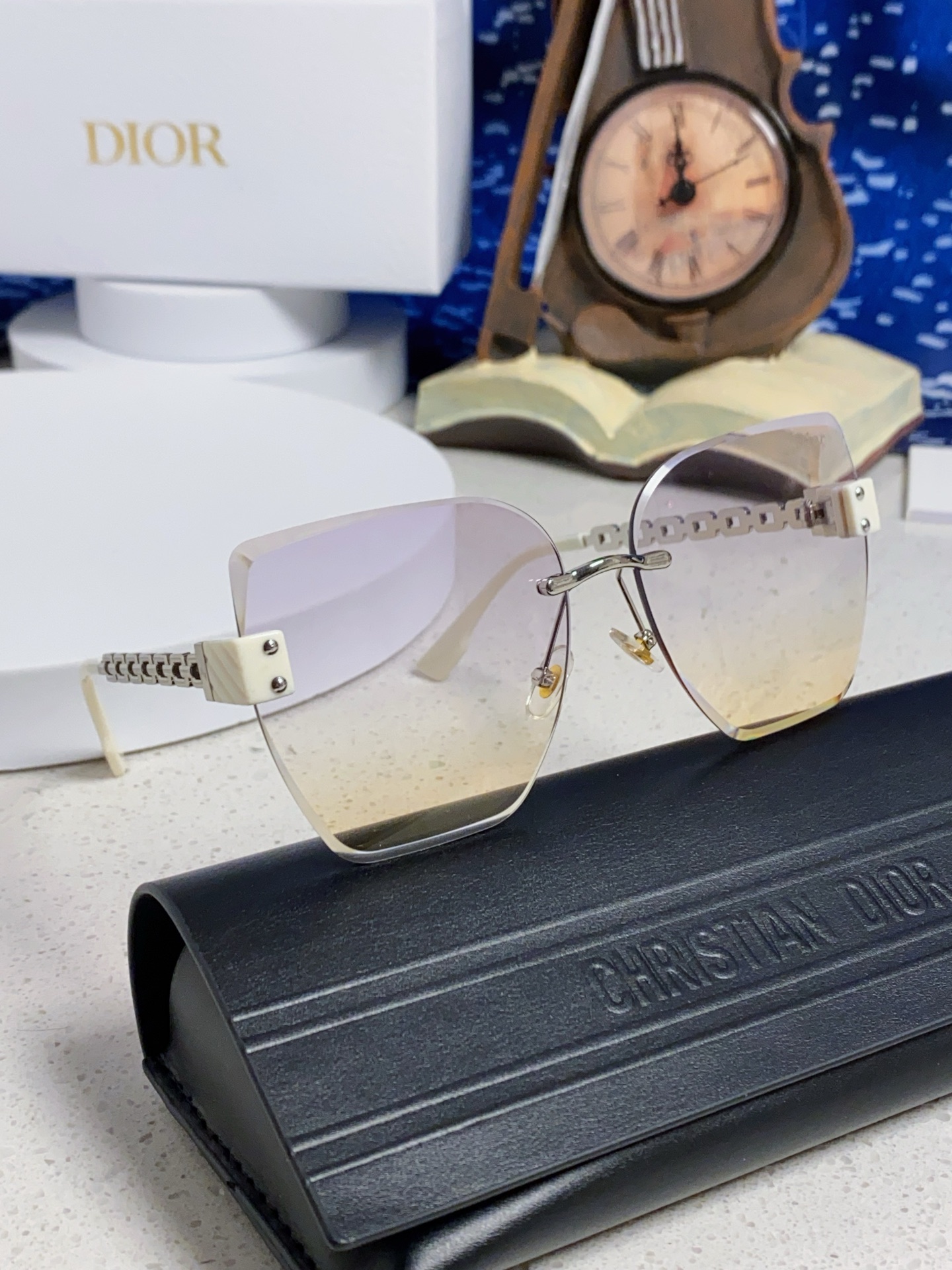 DIOR ディオール サングラス ディオール 2025年新作 レディース 大顔用 显瘦 防紫外线 防曇 多色展開 - 画像 2