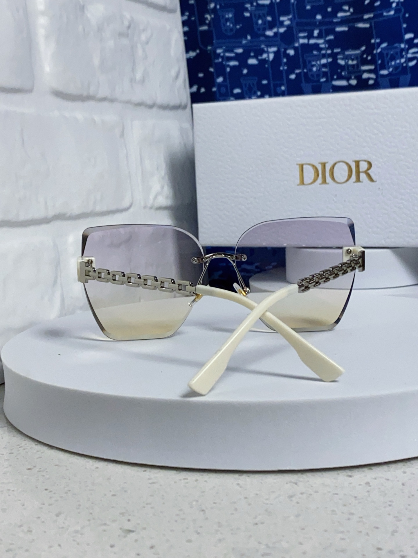 DIOR ディオール サングラス ディオール 2025年新作 レディース 大顔用 显瘦 防紫外线 防曇 多色展開 - 画像 6