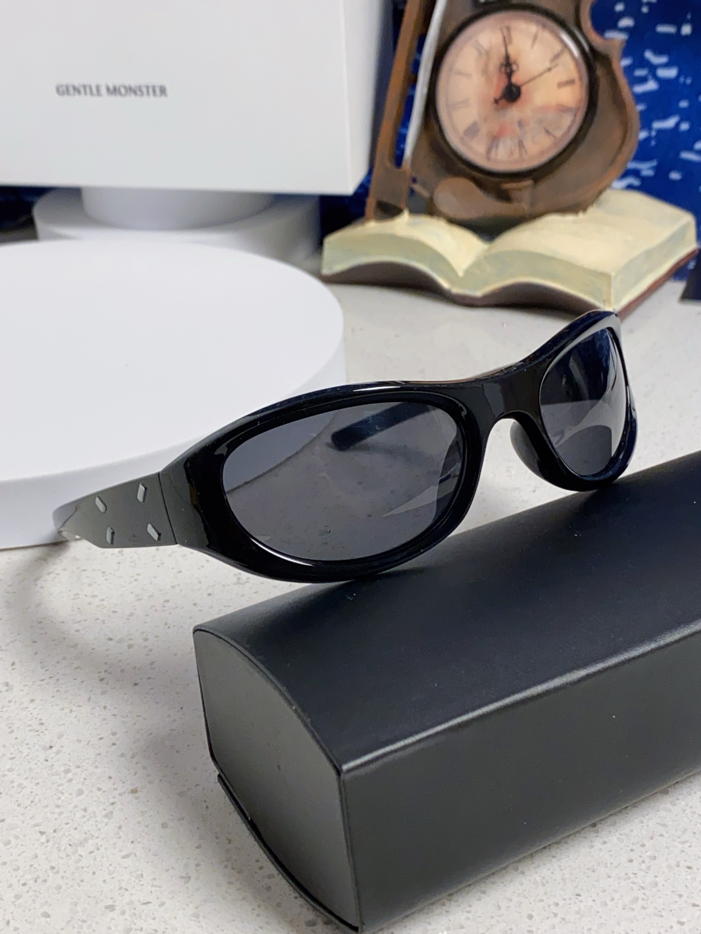 GENTLE MONSTER ジェントルモンスター サングラス Maison Margiela x GENTLE MONSTER MM003 レディース ブラック 多色展開 - 画像 4