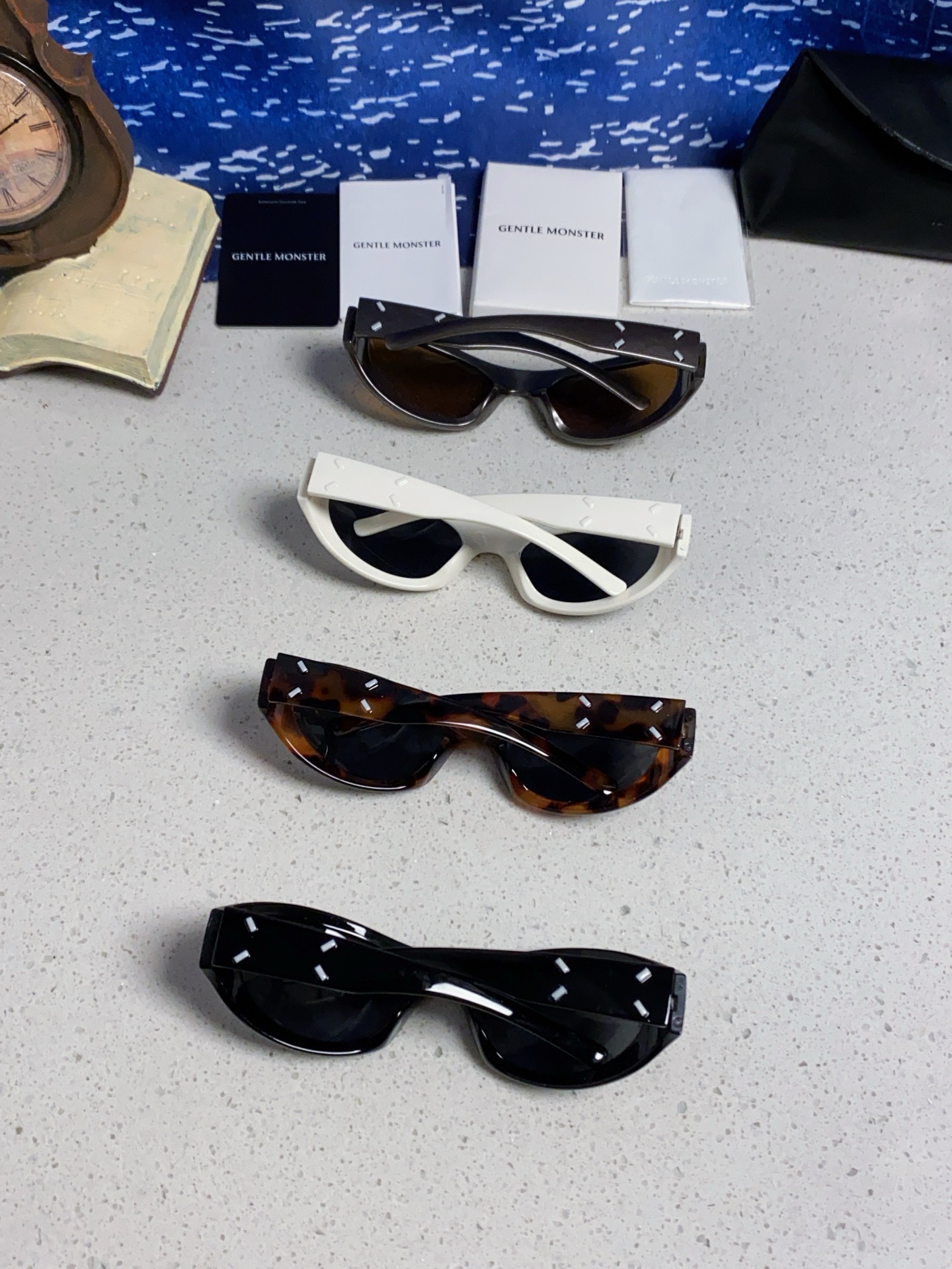 GENTLE MONSTER ジェントルモンスター サングラス Maison Margiela x GENTLE MONSTER MM003 レディース ブラック 多色展開 - 画像 5