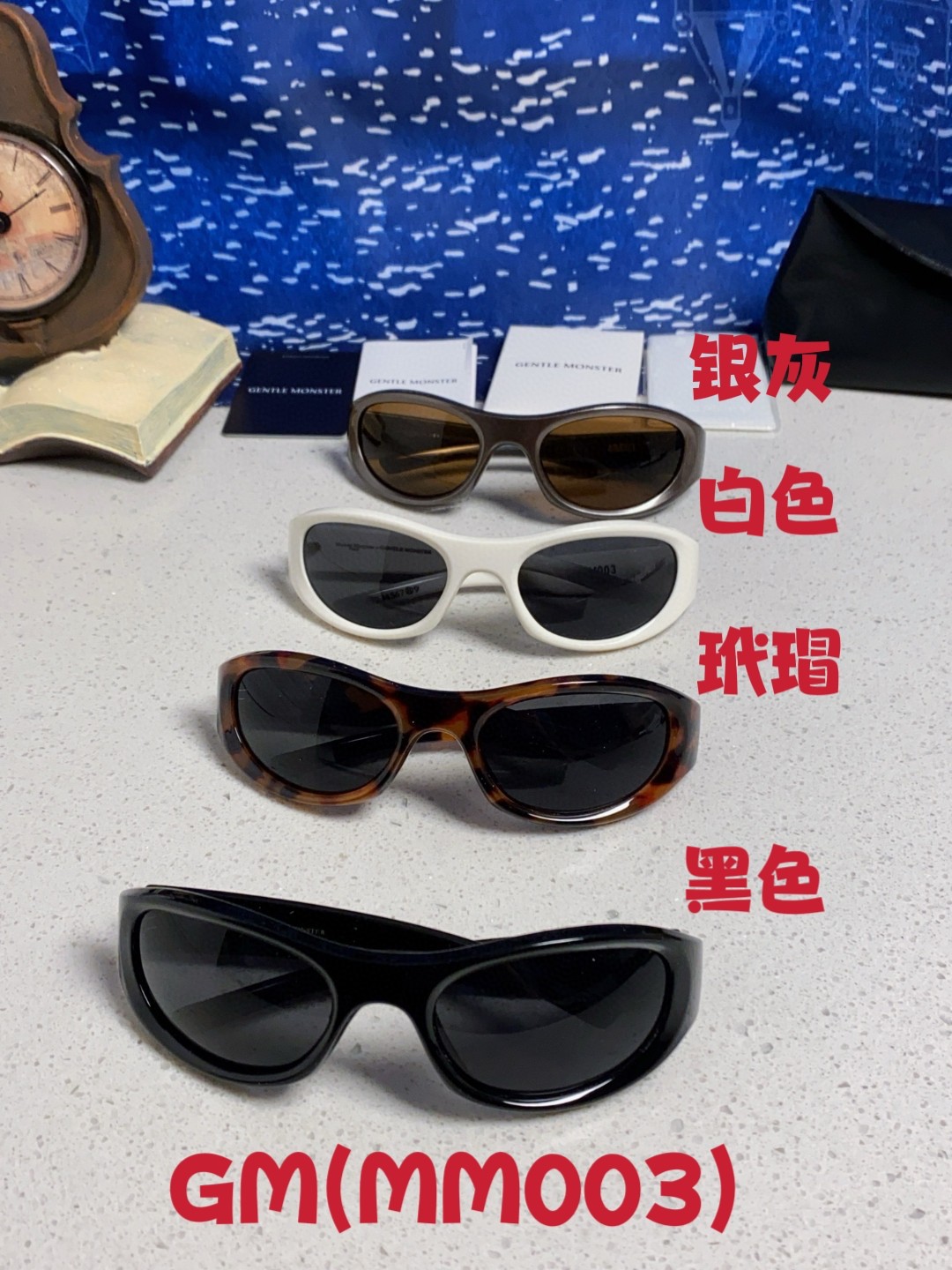 GENTLE MONSTER ジェントルモンスター サングラス Maison Margiela x GENTLE MONSTER MM003 レディース ブラック 多色展開 - 画像 6