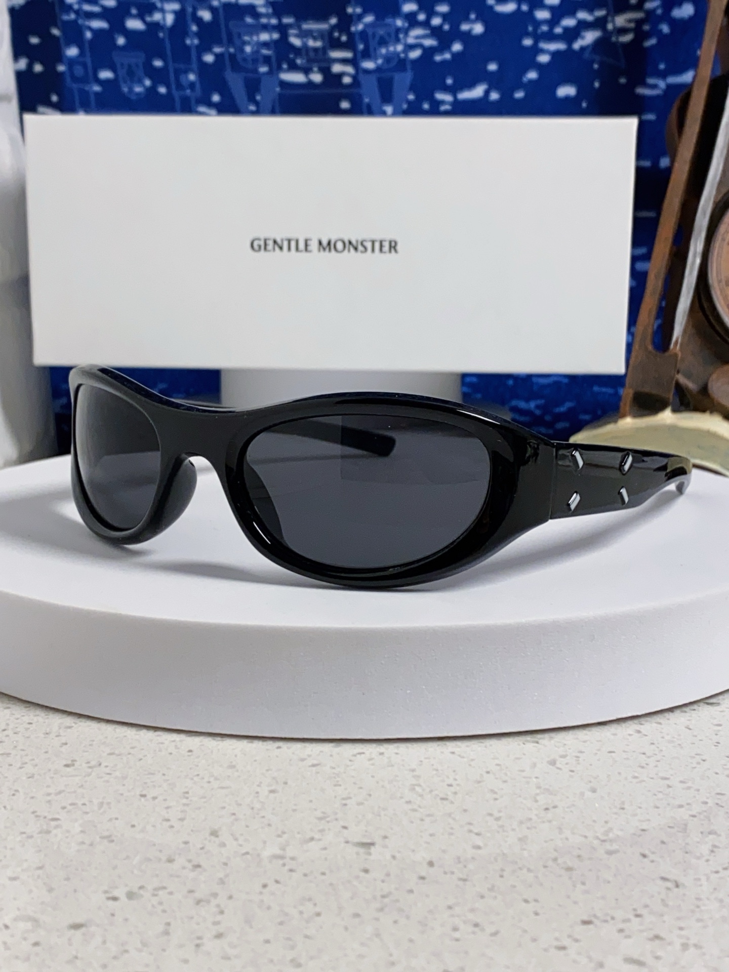 GENTLE MONSTER ジェントルモンスター サングラス Maison Margiela x GENTLE MONSTER MM003 レディース ブラック 多色展開 - 画像 8