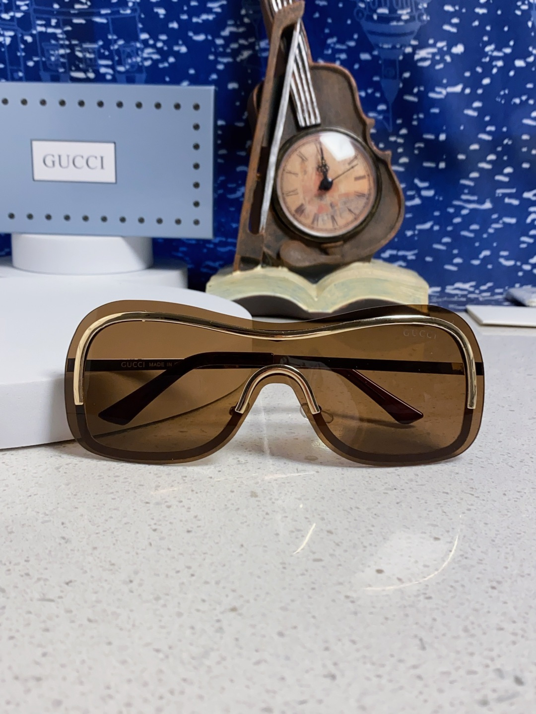 GUCCI グッチ サングラス ファッションサングラス トゥルーステップ メンズ レディース ブラウン ブラック トゥルーステップ 多色展開 - 画像 3