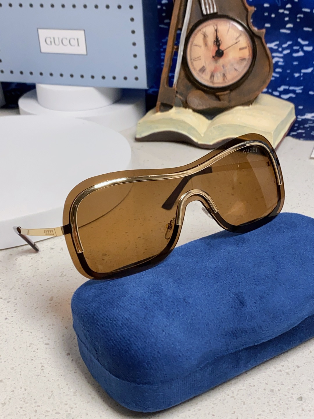GUCCI グッチ サングラス ファッションサングラス トゥルーステップ メンズ レディース ブラウン ブラック トゥルーステップ 多色展開 - 画像 4