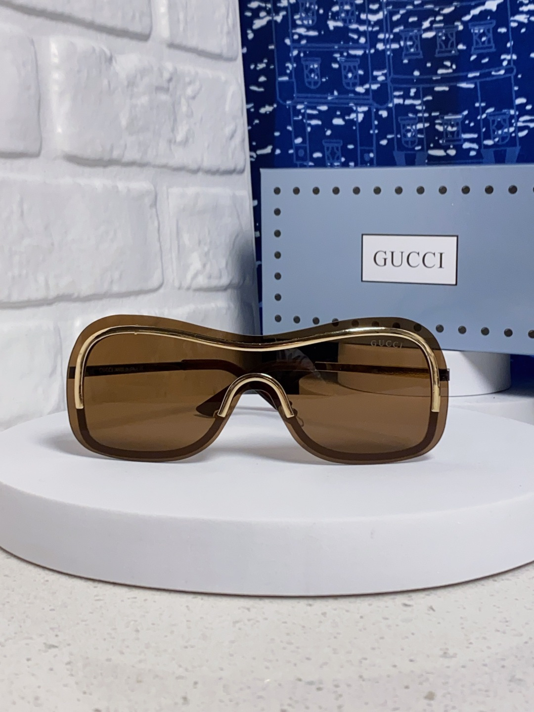 GUCCI グッチ サングラス ファッションサングラス トゥルーステップ メンズ レディース ブラウン ブラック トゥルーステップ 多色展開 - 画像 9