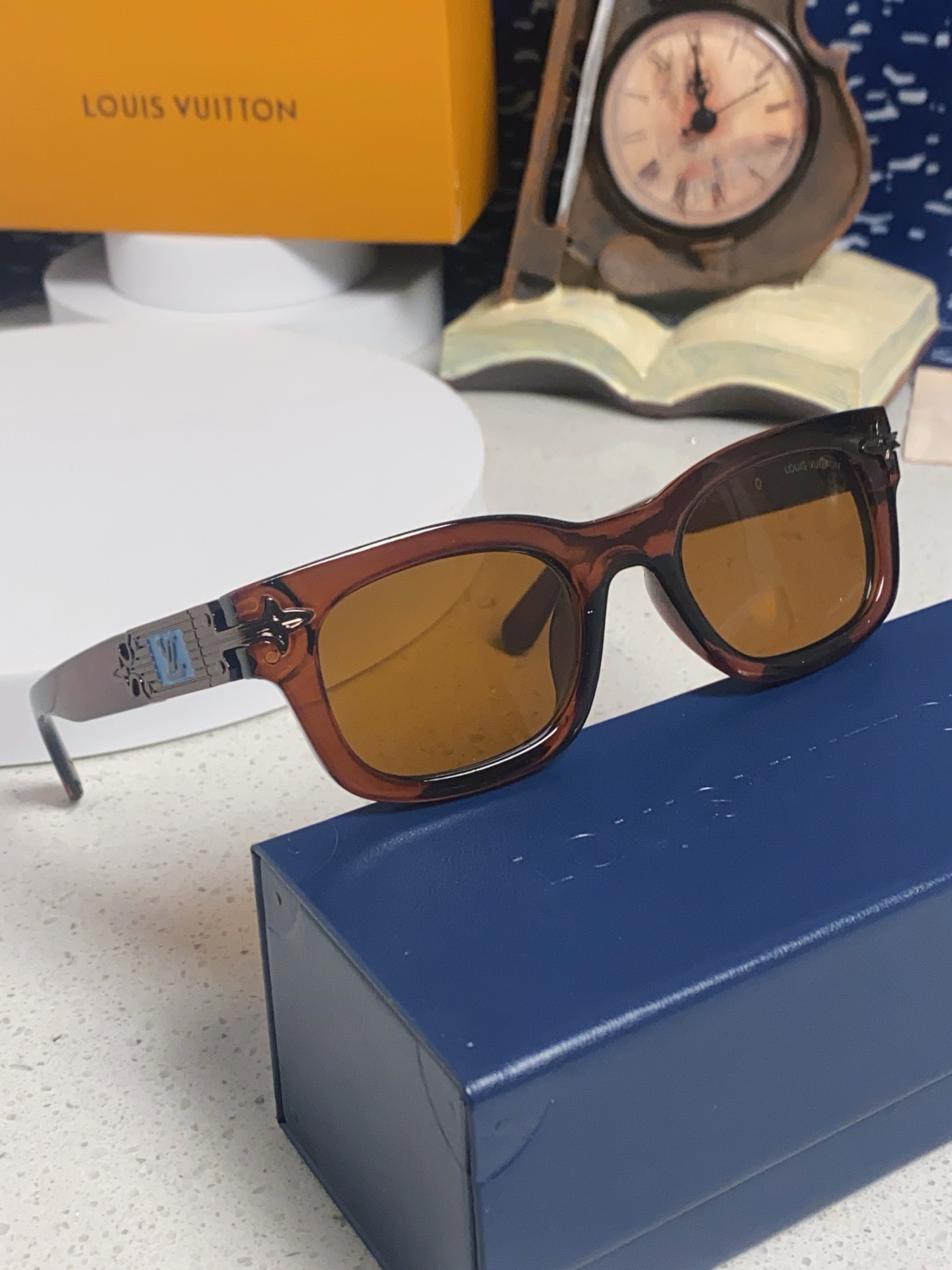 LOUIS VUITTON ルイヴィトン サングラス メンズ レディース フレーム サングラス ブルーサンガス 31371 多色展開 - 画像 2