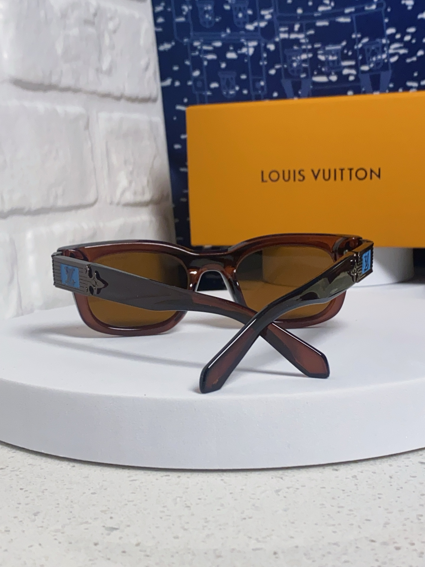 LOUIS VUITTON ルイヴィトン サングラス メンズ レディース フレーム サングラス ブルーサンガス 31371 多色展開 - 画像 6