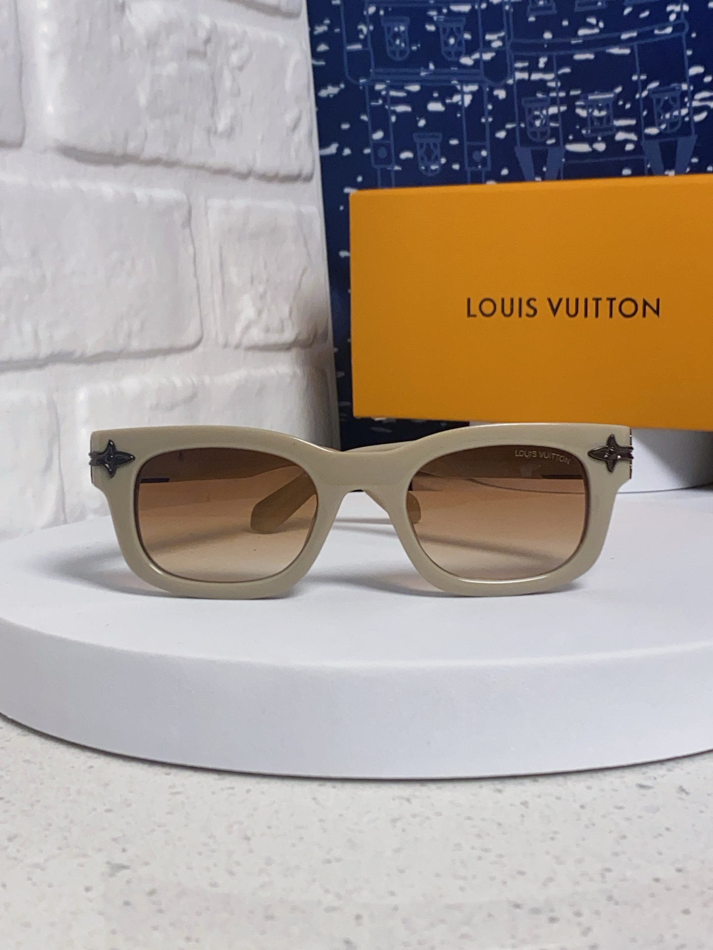 LOUIS VUITTON ルイヴィトン サングラス メンズ レディース フレーム オーバル ブルー 31372 多色展開 - 画像 5