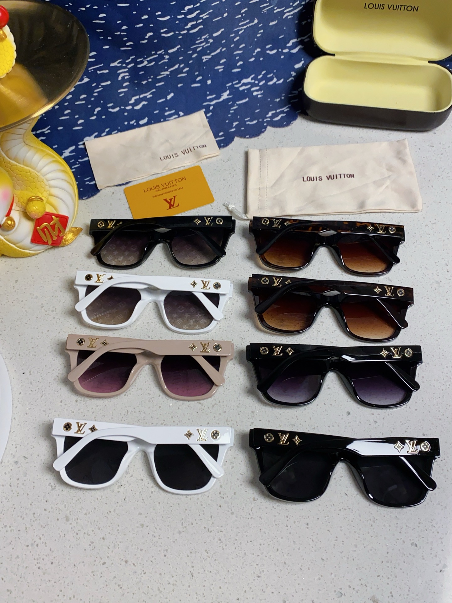 LOUIS VUITTON ルイヴィトン メガネ フレーム レディース ホワイト 多色展開 - 画像 3