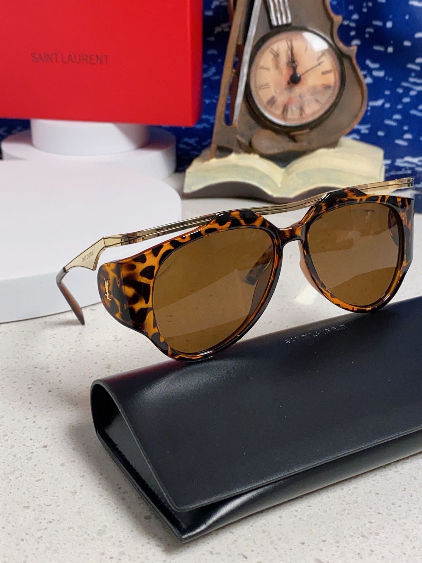 SAINT LAURENT サンローラン サングラス フェイスサングラス シェイプ レディース メンズ トゥルーレディース 多色展開 - 画像 4