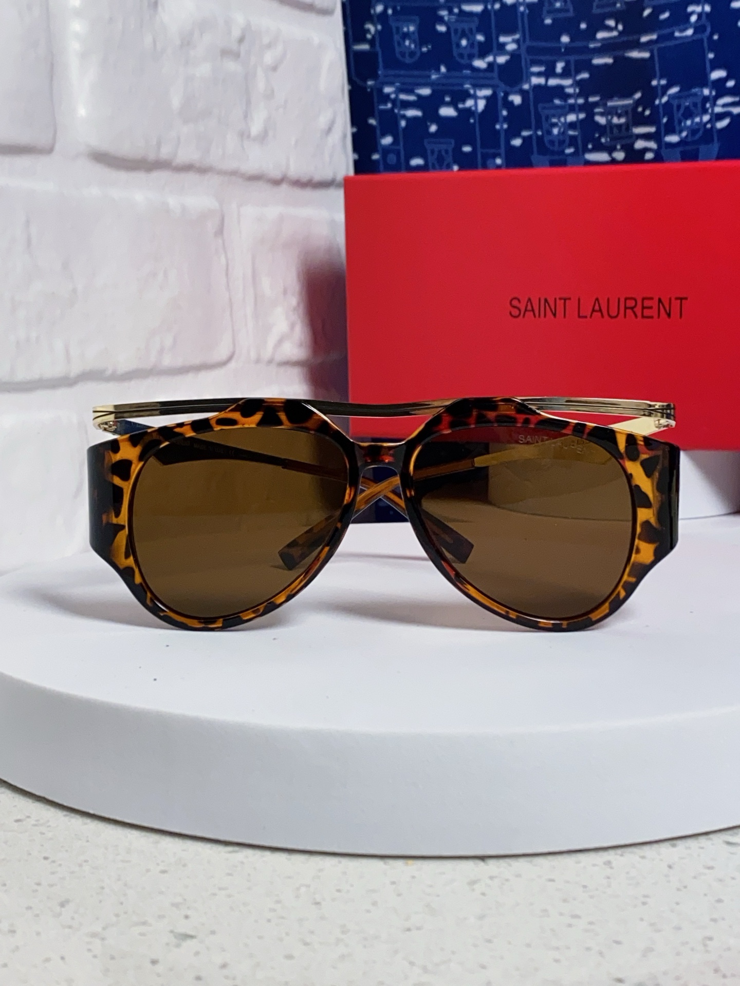 SAINT LAURENT サンローラン サングラス フェイスサングラス シェイプ レディース メンズ トゥルーレディース 多色展開 - 画像 9