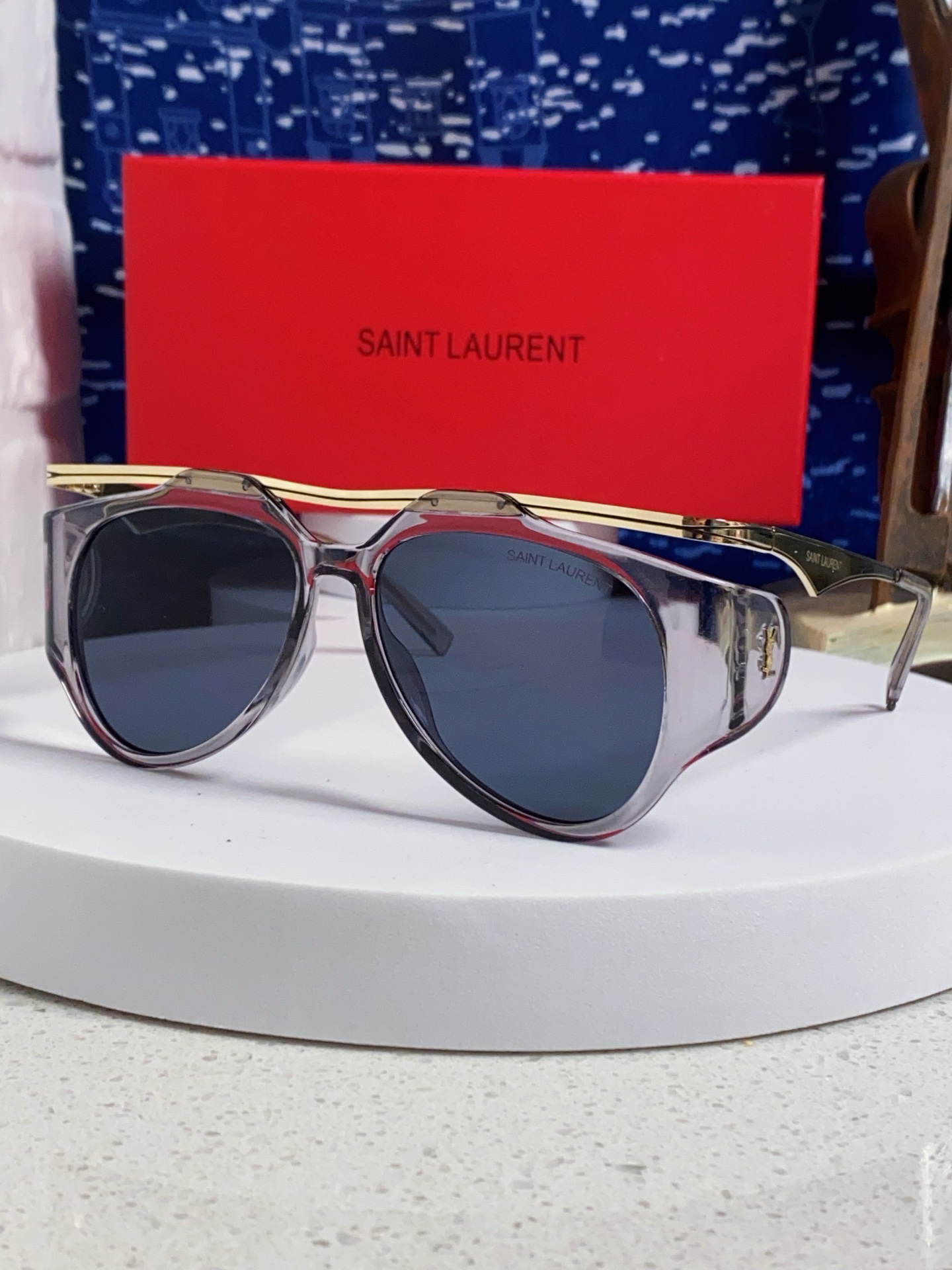 SAINT LAURENT サンローラン サングラス メンズ レディース 8043 ブラック ホワイト レディース 多色展開