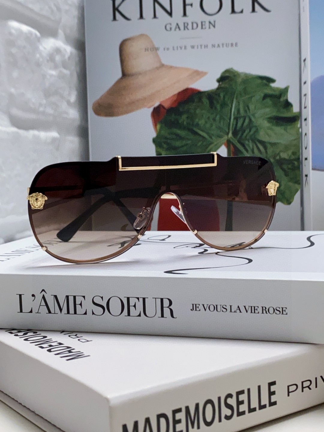 VERSACE ヴェルサーチ メガネ フレーム モデルP135 メガネ メガネ サングラス ブラック ブラウン ダークグリーン 多色展開 - 画像 2