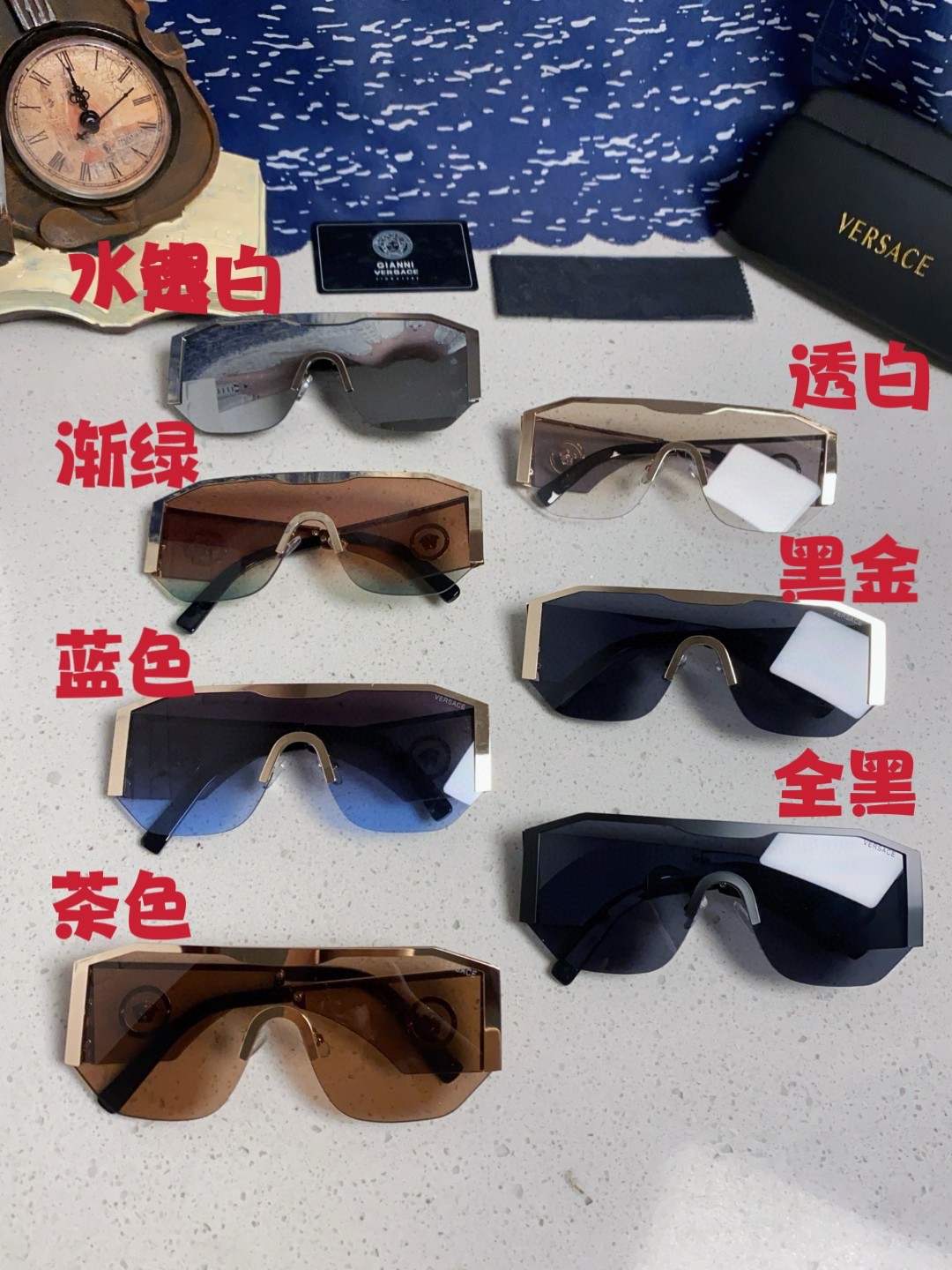 VERSACE バーサACE サングラス メンズ レディース ファッション サングラス 20254 ブラック 多色展開 - 画像 4