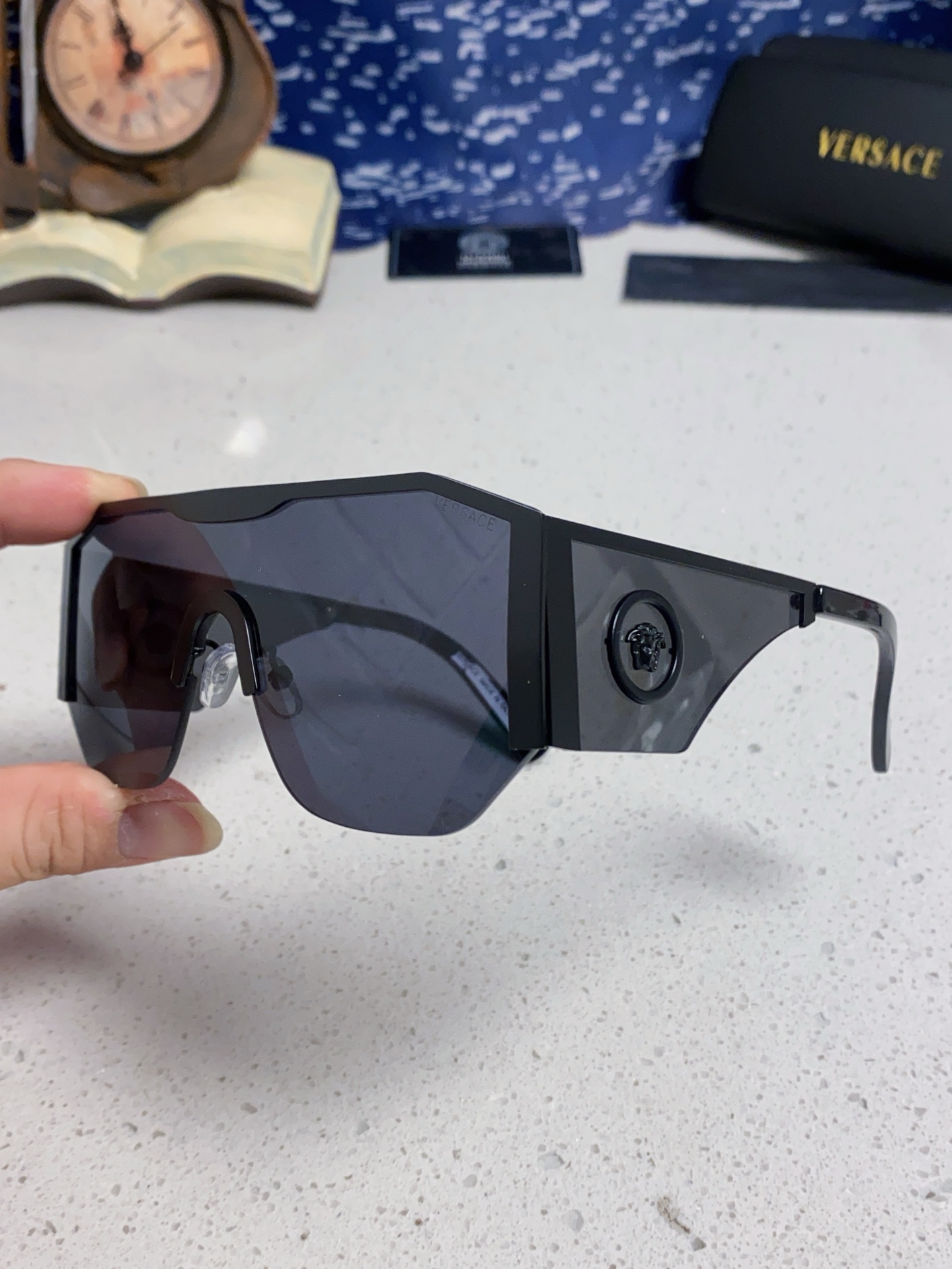 VERSACE バーサACE サングラス メンズ レディース ファッション サングラス 20254 ブラック 多色展開 - 画像 9