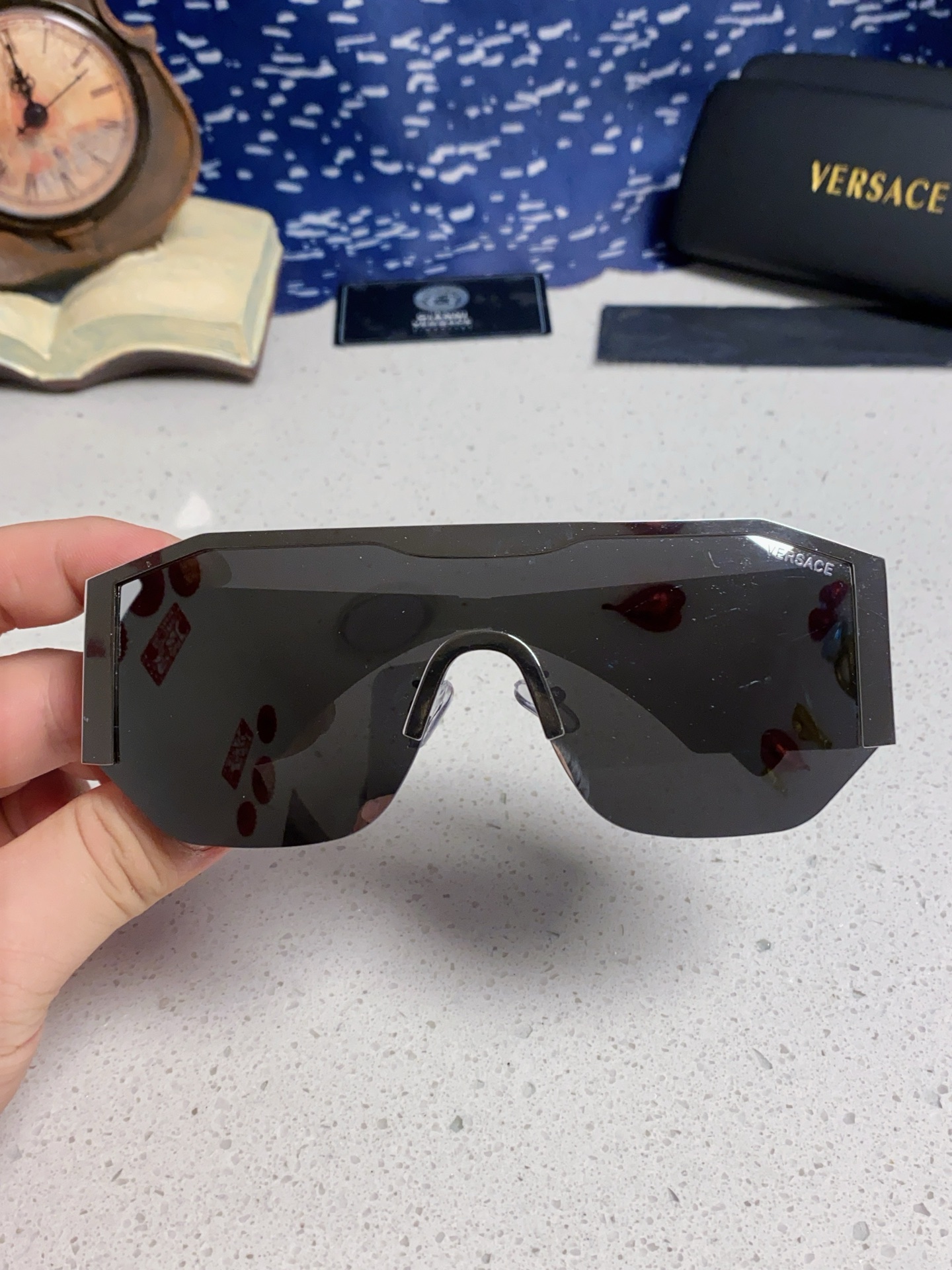 VERSACE ヴェルサーチ サングラス メタルフレーム プレミアム メガネ メンズ レディース メガネ 6色展開 - 画像 7