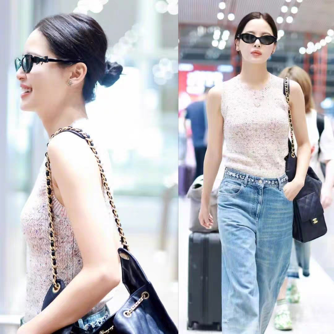 CHANEL シャネル サングラス フェイスリムデザイン 可愛いリボン おしゃれ 大人気 レディース ブラック 多色展開 - 画像 7