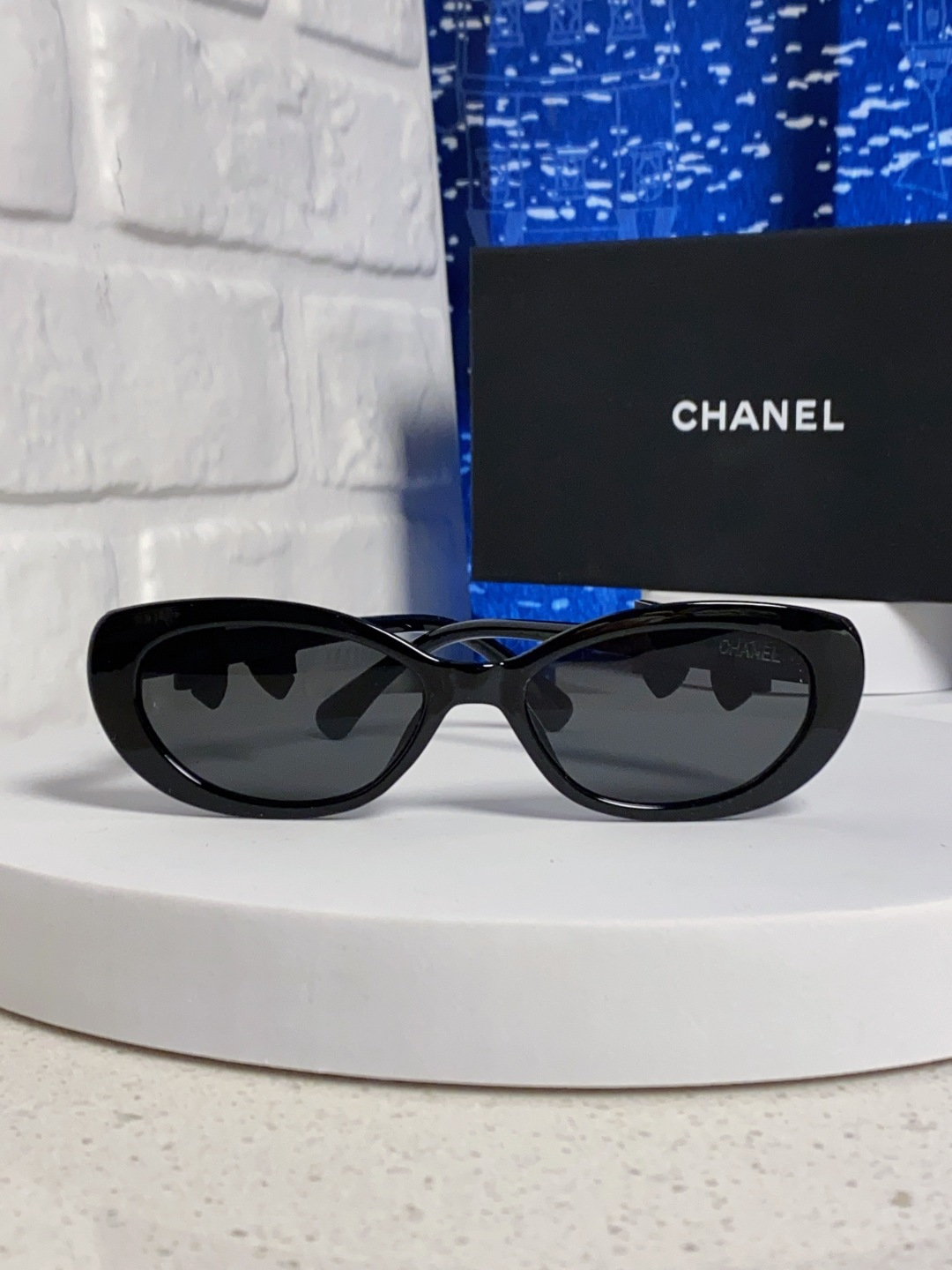 CHANEL シャネル サングラス フェイスリムデザイン 可愛いリボン おしゃれ 大人気 レディース ブラック 多色展開 - 画像 9