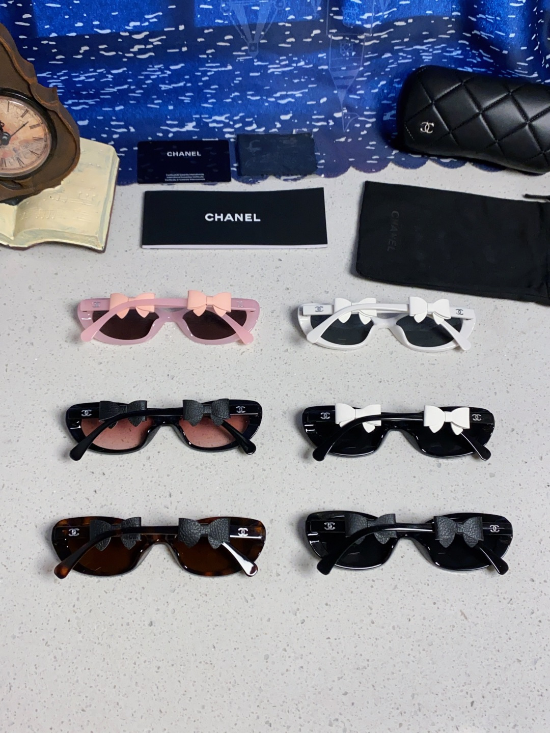 CHANEL シャネル サングラス ファッション メンズ レディース ブラック ブラウン ホワイト ピンク トートバッグ 多色展開 - 画像 3