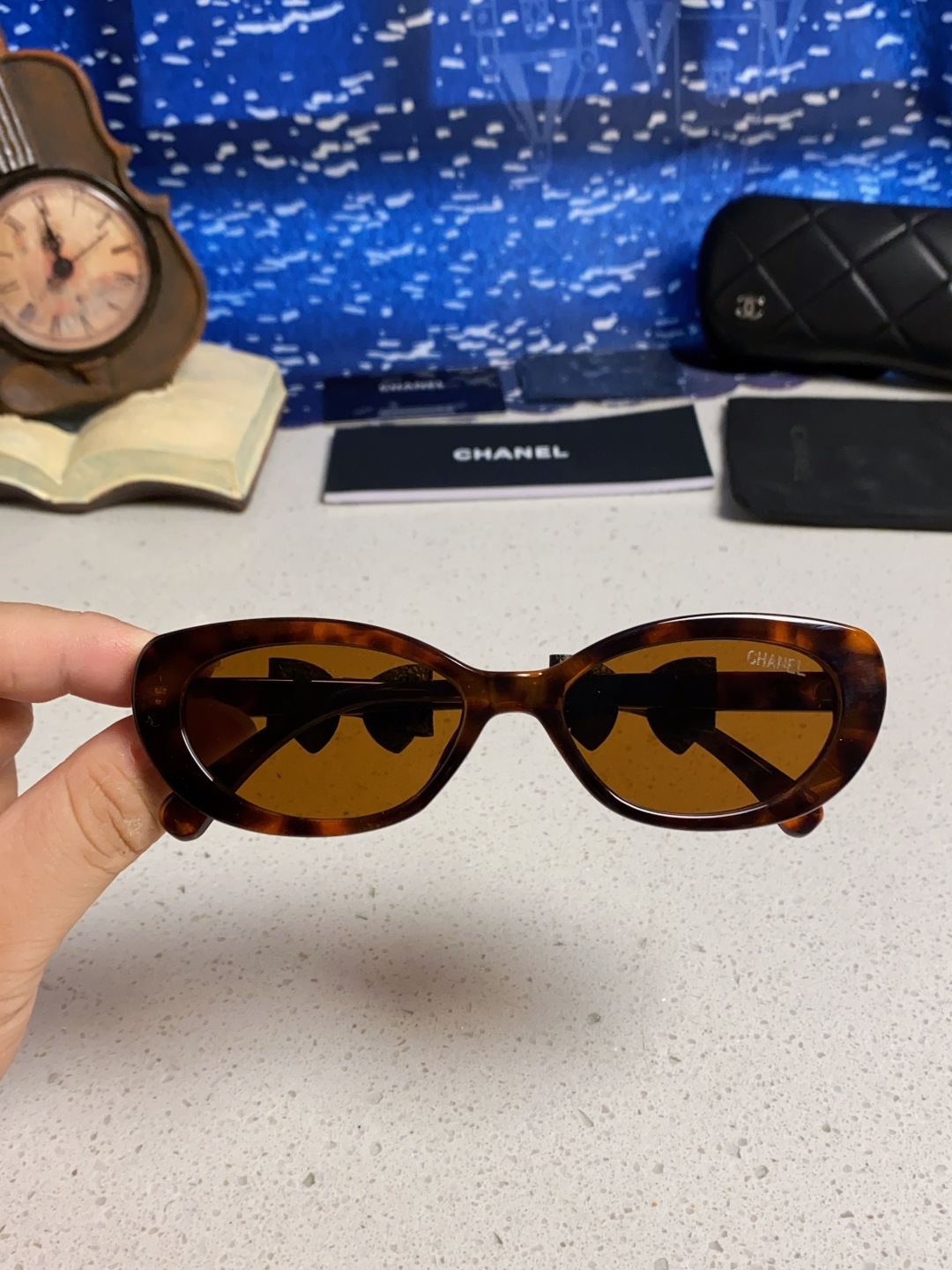 CHANEL シャネル サングラス ファッション メンズ レディース ブラック ブラウン ホワイト ピンク トートバッグ 多色展開 - 画像 7
