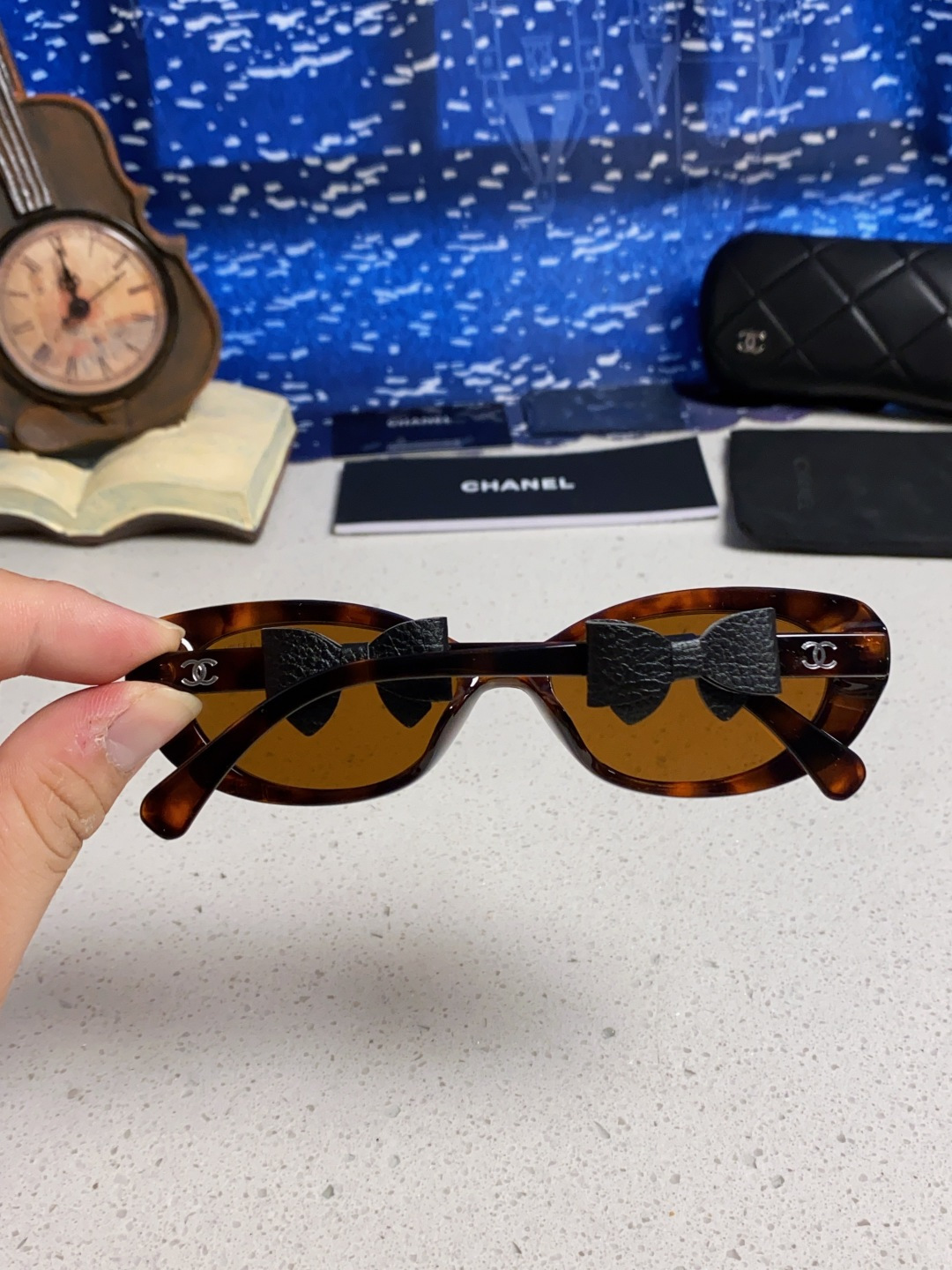 CHANEL シャネル サングラス ファッション メンズ レディース ブラック ブラウン ホワイト ピンク トートバッグ 多色展開 - 画像 8
