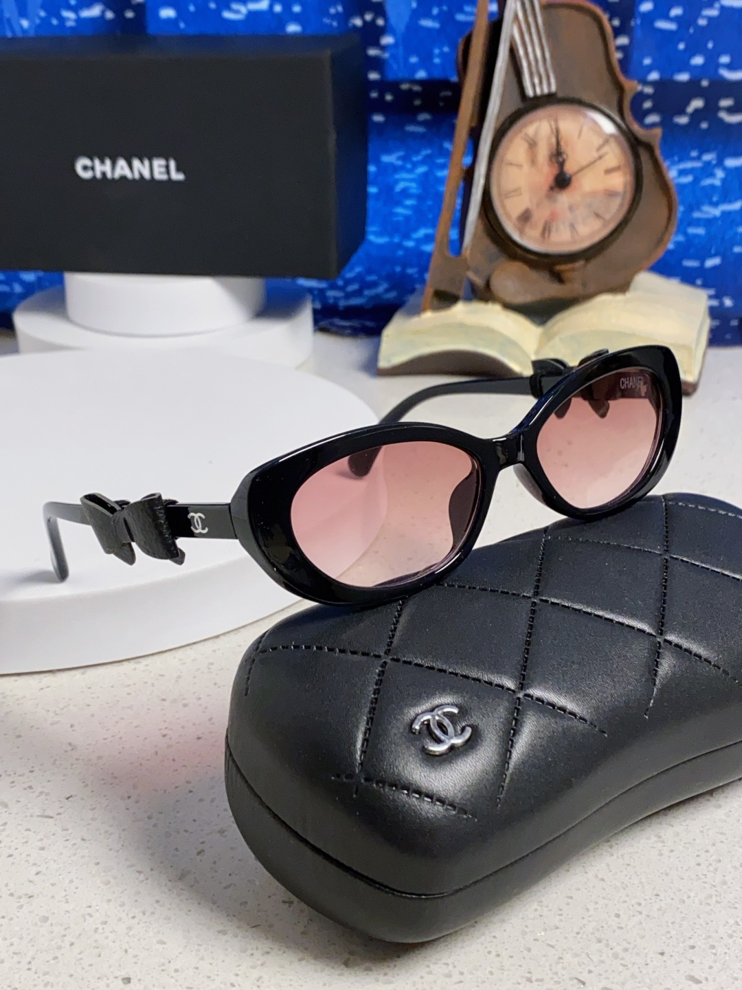 CHANEL シャネル サングラス フェイスサングラス フェイス ブランド レディース ブラック 多色展開 - 画像 2