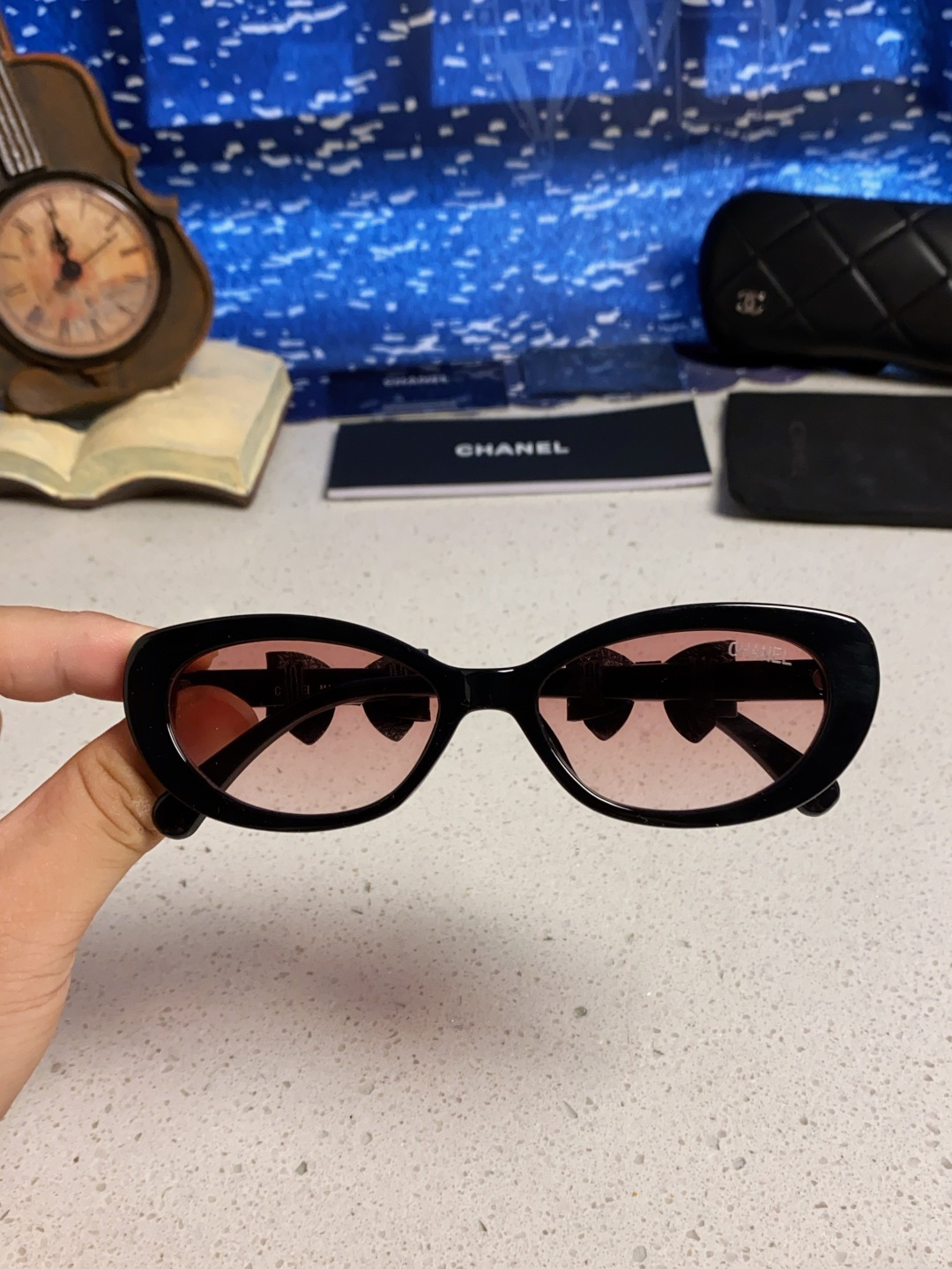 CHANEL シャネル サングラス フェイスサングラス フェイス ブランド レディース ブラック 多色展開 - 画像 7