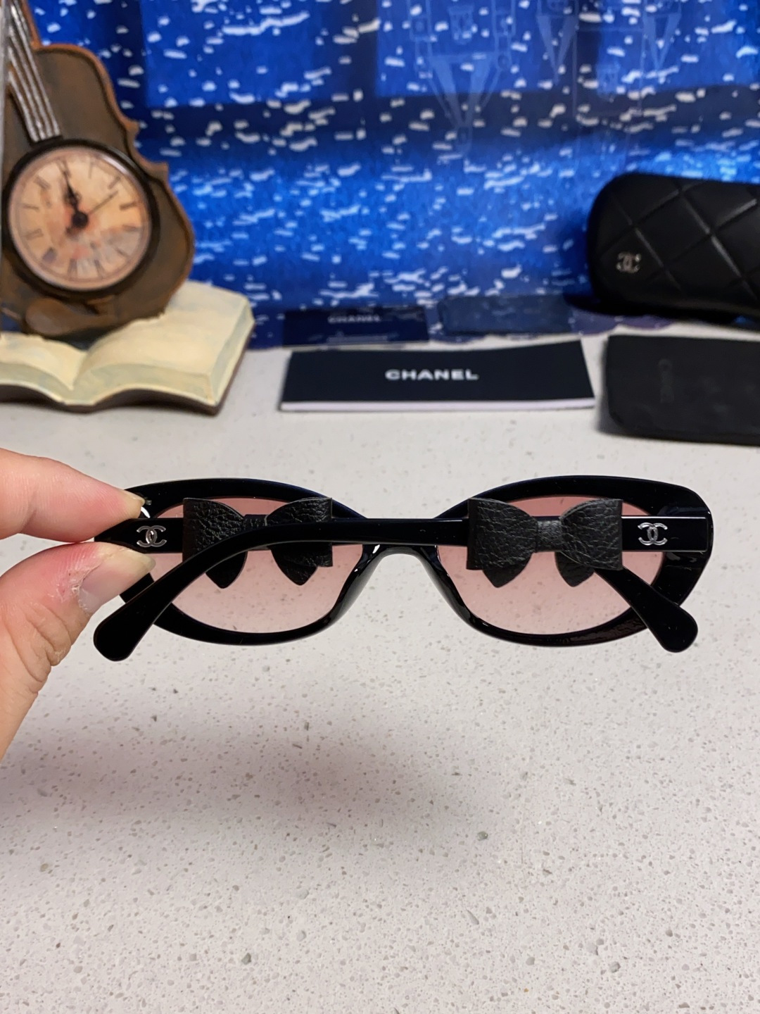 CHANEL シャネル サングラス フェイスサングラス フェイス ブランド レディース ブラック 多色展開 - 画像 8