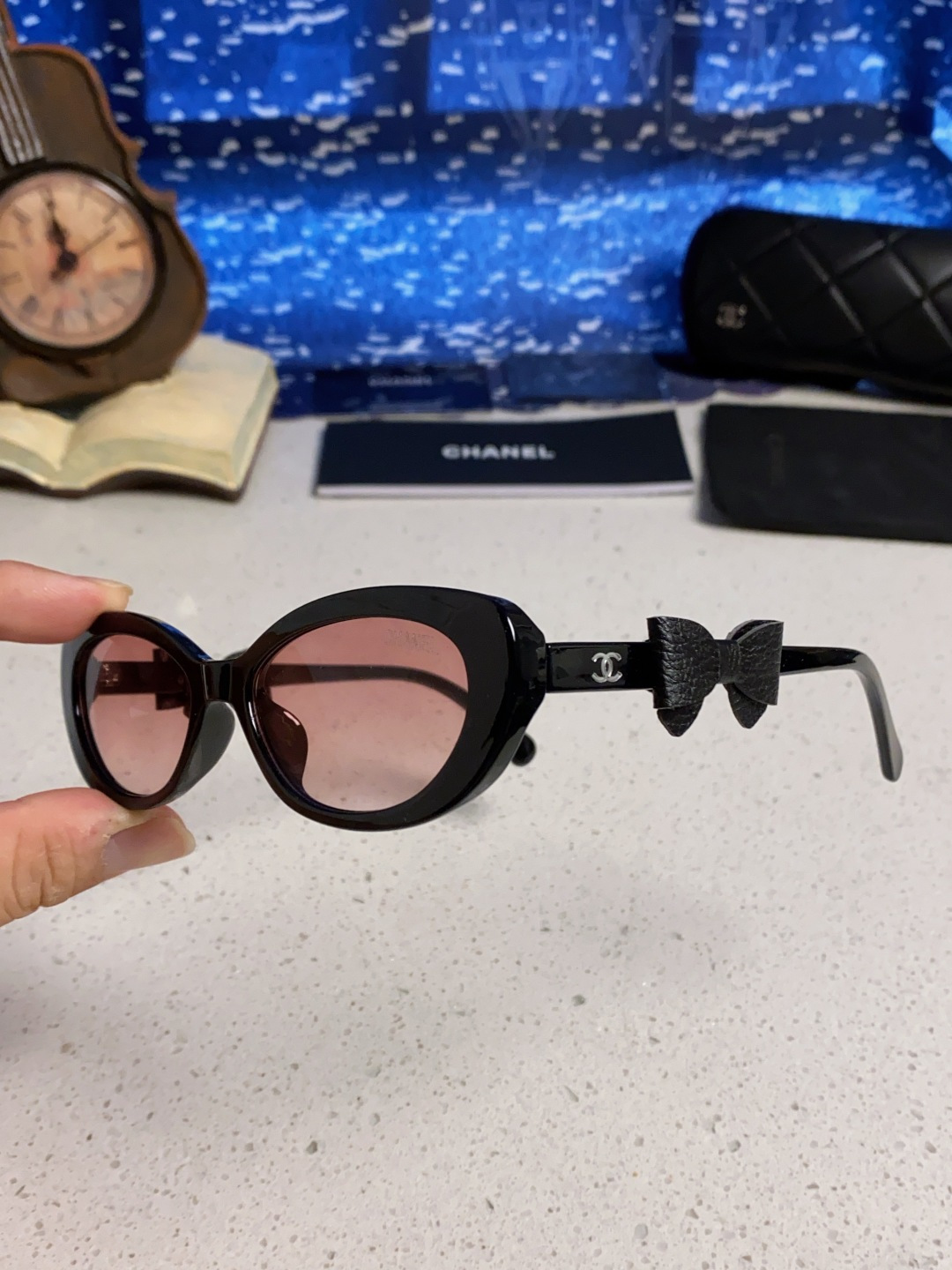 CHANEL シャネル サングラス フェイスサングラス フェイス ブランド レディース ブラック 多色展開 - 画像 9