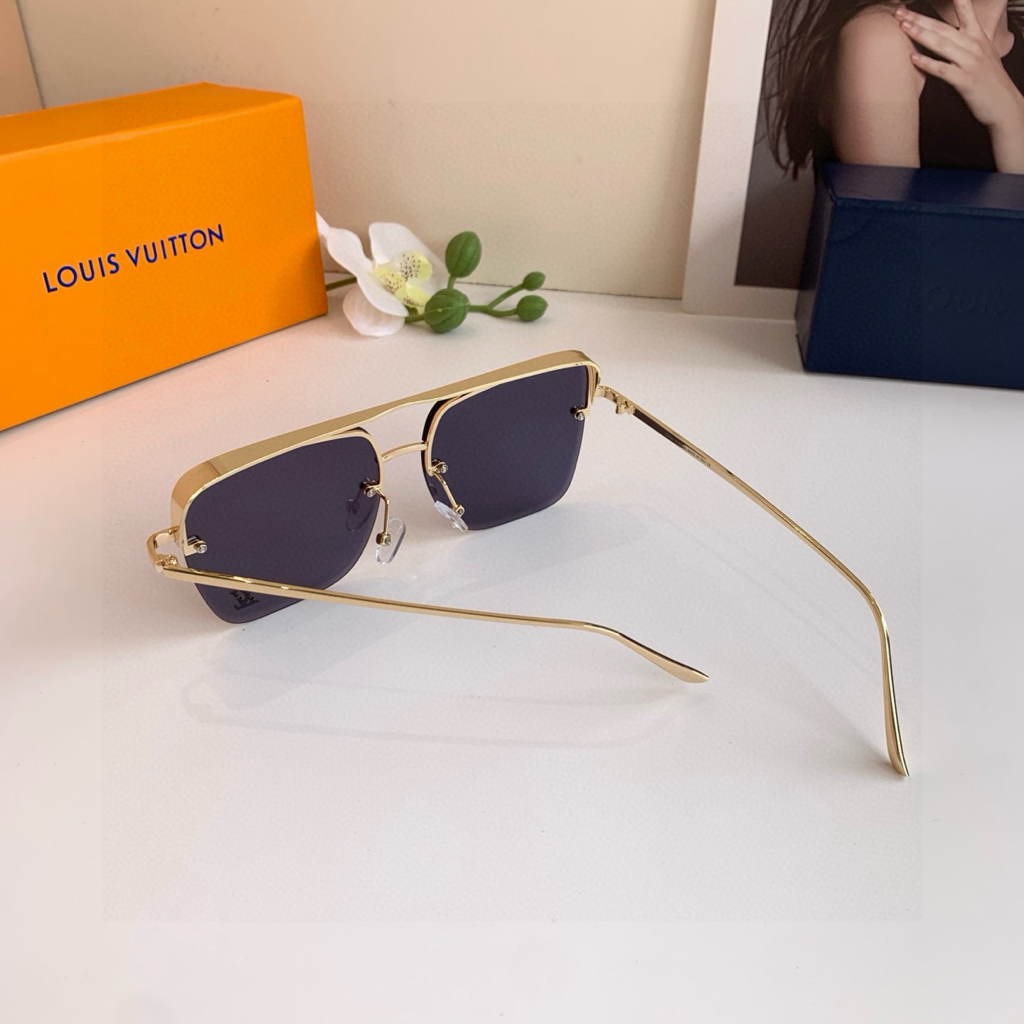 LOUIS VUITTON ルイヴィトン サングラス フレームタイプ メンズ レディース ブラック ブラウン 多色展開 - 画像 6