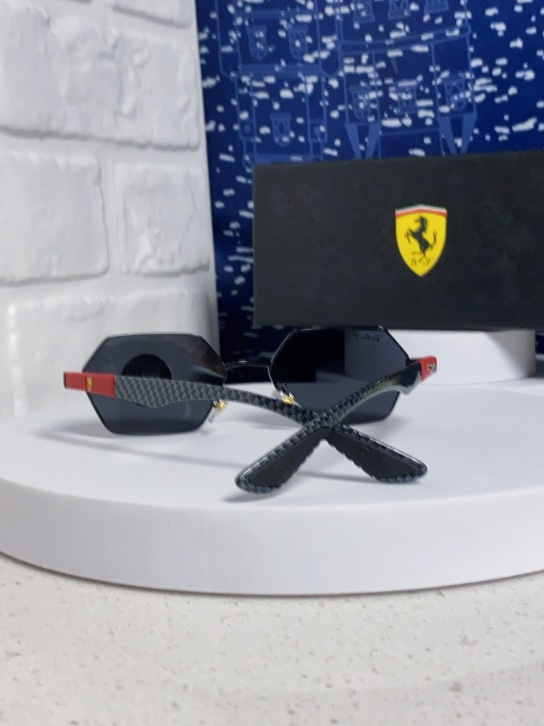 RAYBAN レイバーン メガネ サングラス RB3137 フェラーリ ポラライズド 男女兼用 プラスチック製 全6色展開 - 画像 6